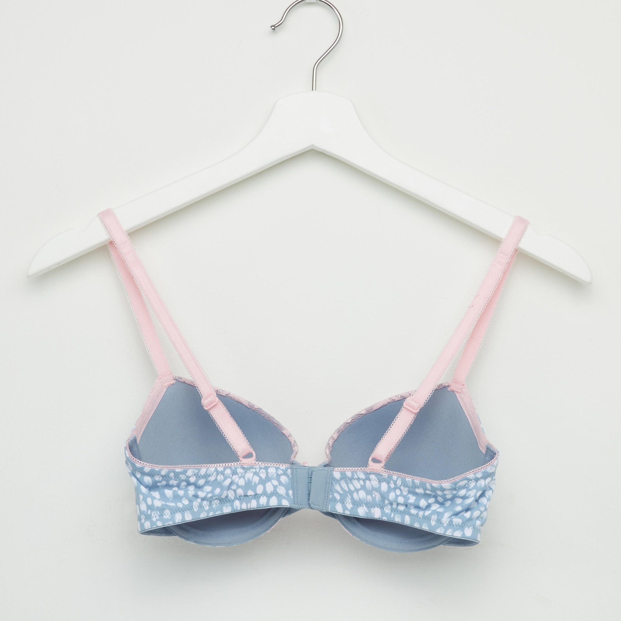 صدريّة مبطّنة بتفاصيل دانتيل ومشبك إغلاق ناعم - طقم من قطعتين-women-clothing-lingerie-bras-image-5