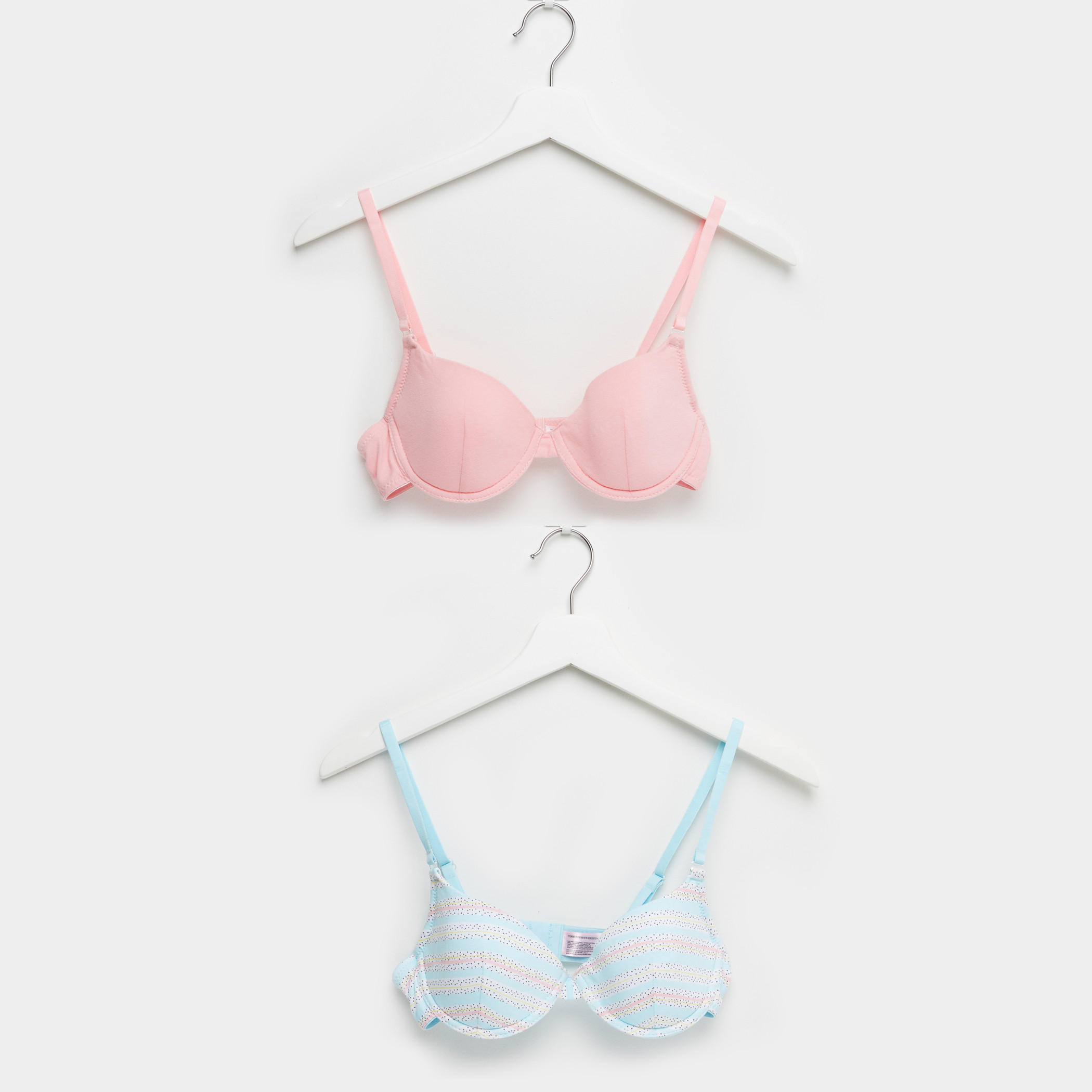 صدرية مبطّنة بمشبك إغلاق - طقم من قطعتين-women-clothing-lingerie-bras-image-1
