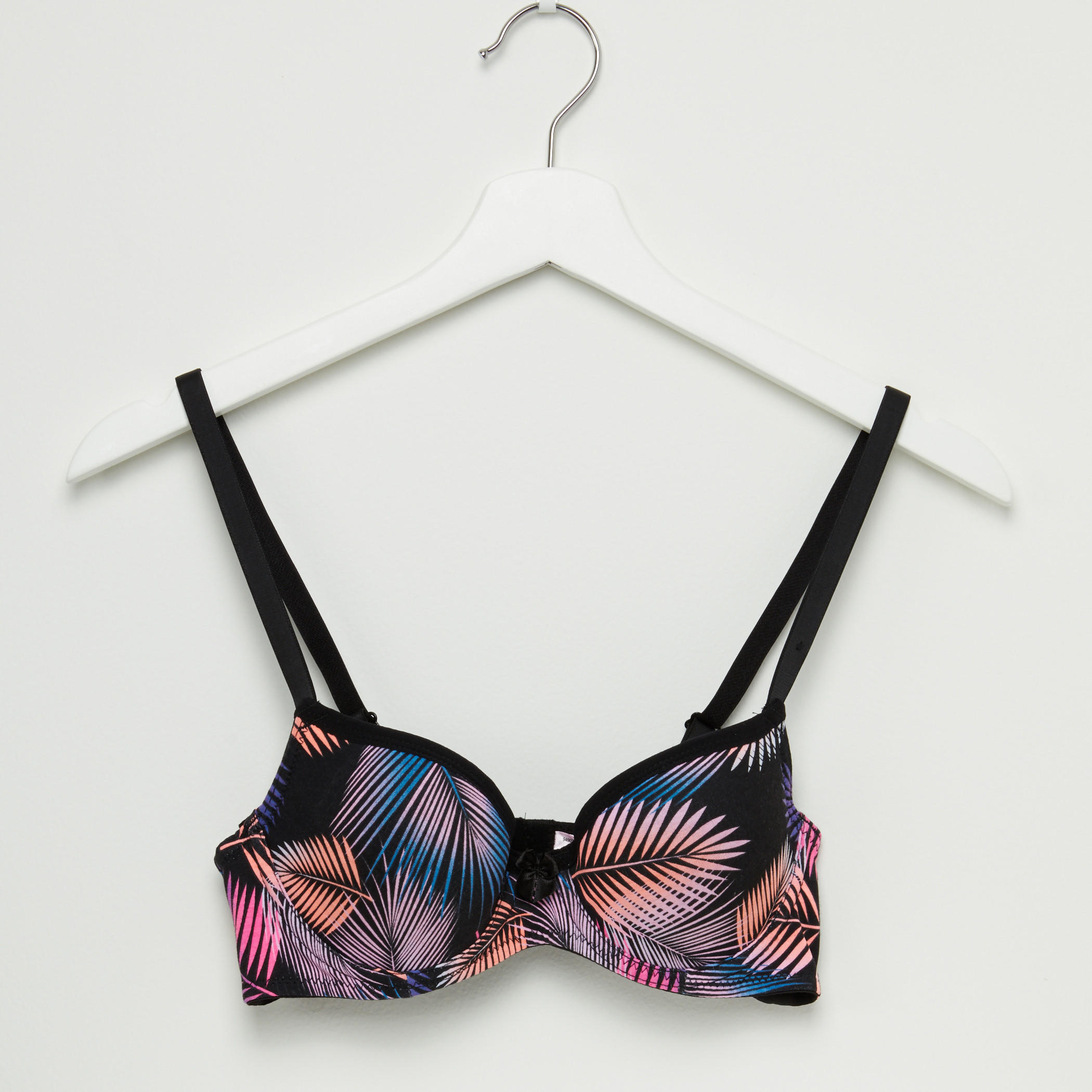 صدرية مبطّنة بحمّالات قابلة للتعديل وطبعات-women-clothing-lingerie-bras-image-2