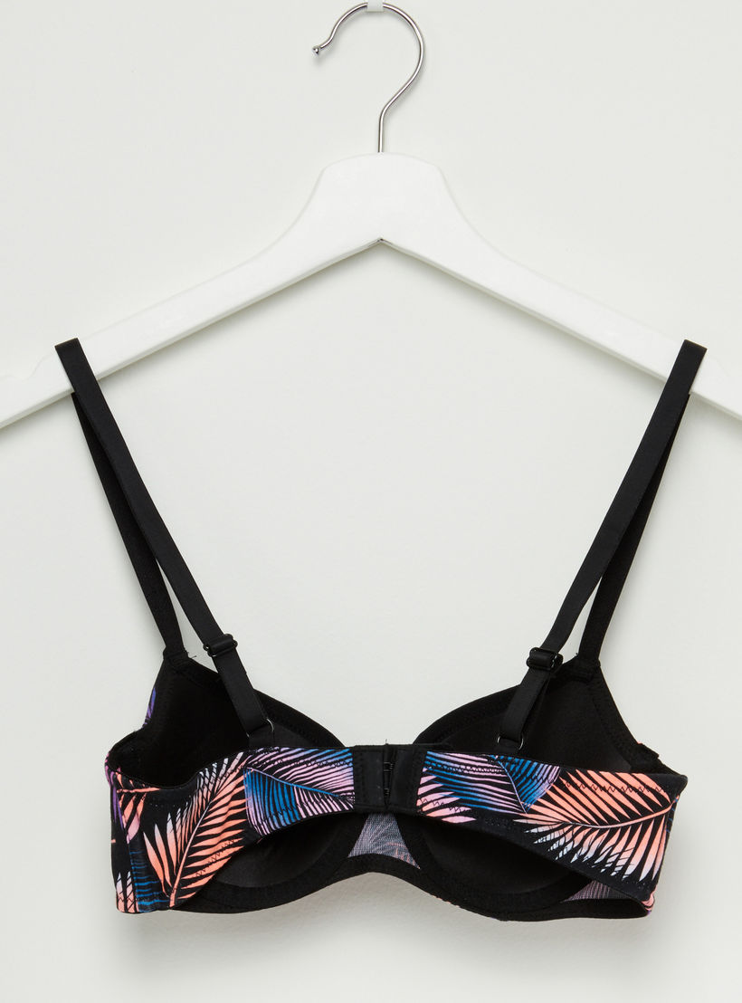 صدرية مبطّنة بحمّالات قابلة للتعديل وطبعات-women-clothing-lingerie-bras-image-1