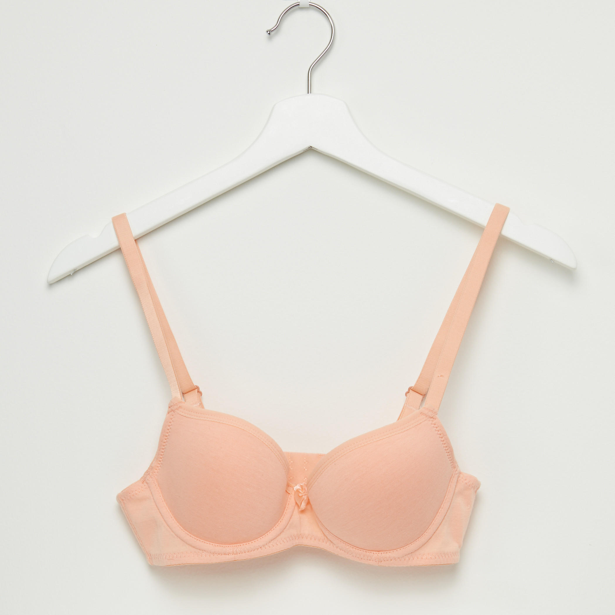 Padded Bra with Adjustable Straps-women-clothing-lingerie-bras-image-1