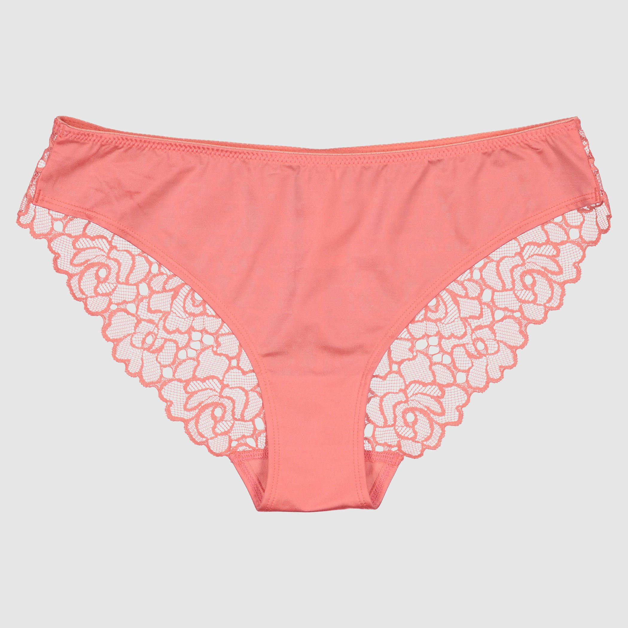 سراويل داخلية بخصر مطّاطي مع تفاصيل دانتيل-women-clothing-lingerie-panties-image-1