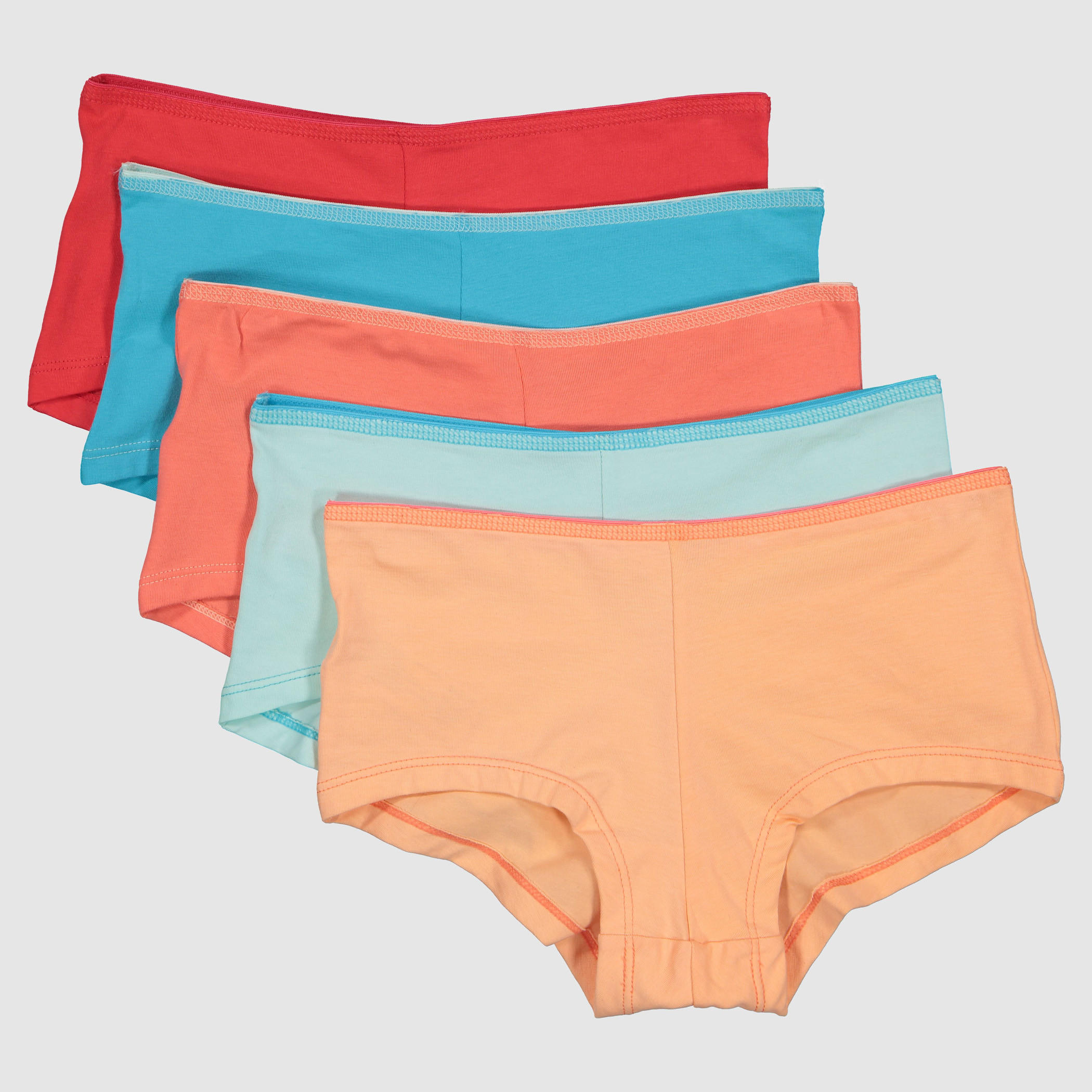 سراويل داخلية بخصر مطّاطي - طقم من 5 قطع-women-clothing-lingerie-panties-image-1