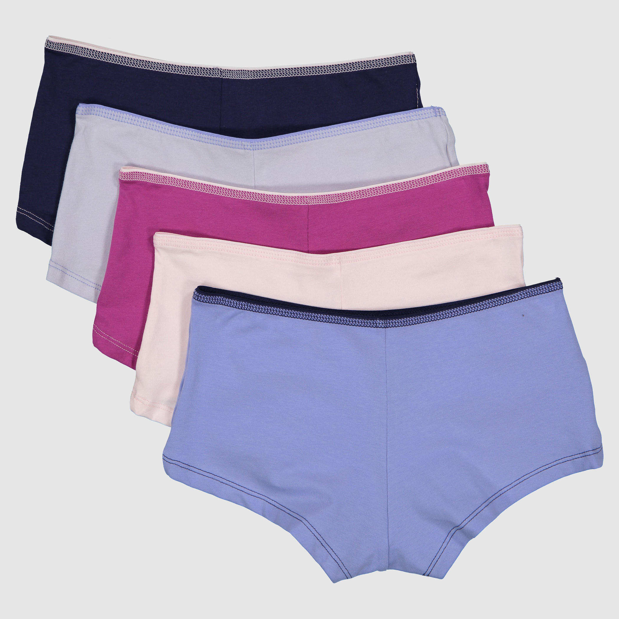 سراويل داخلية بخصر مطّاطي - طقم من 5 قطع-women-clothing-lingerie-panties-image-2