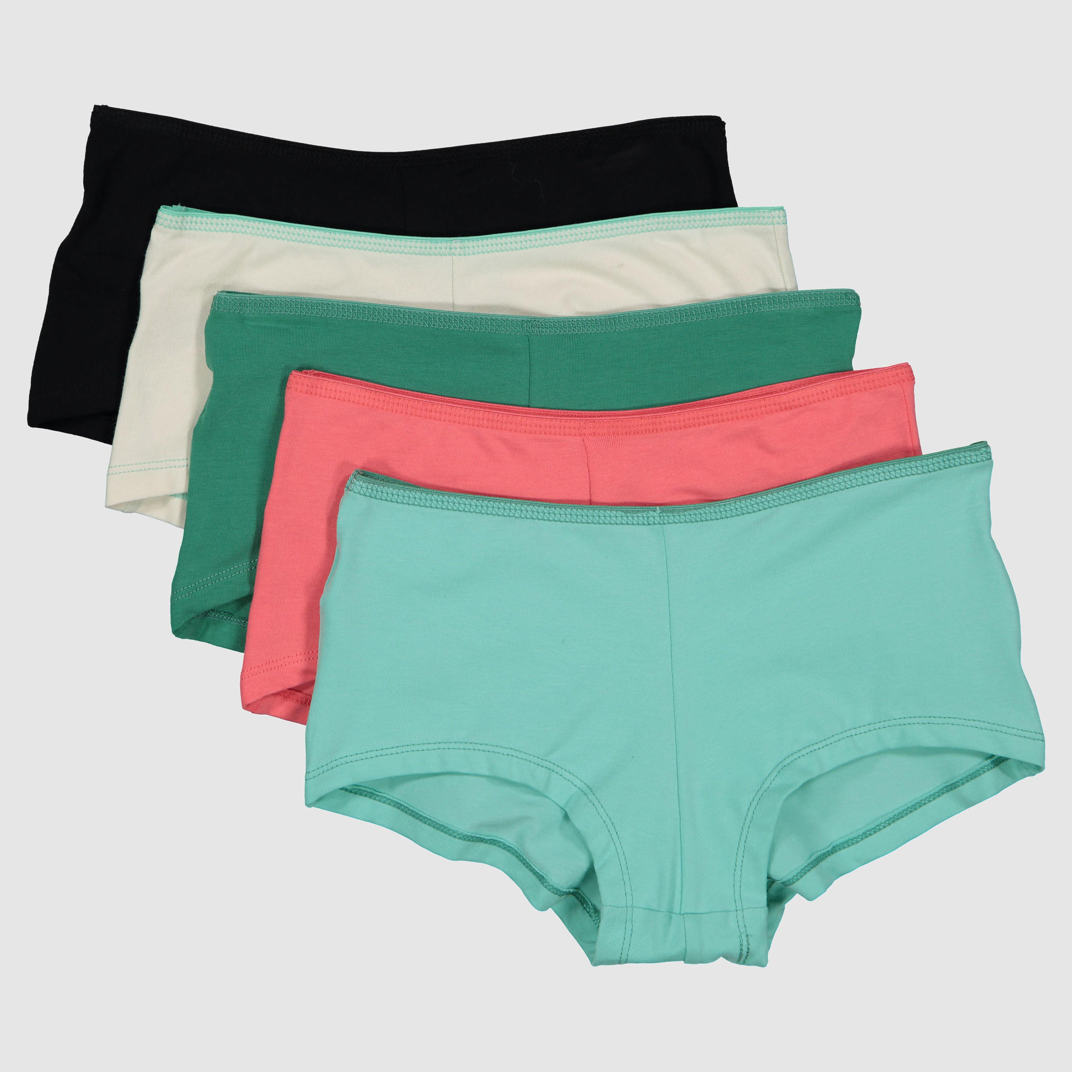سراويل داخلية بخصر مطّاطي - طقم من 5 قطع-women-clothing-lingerie-panties-image-1