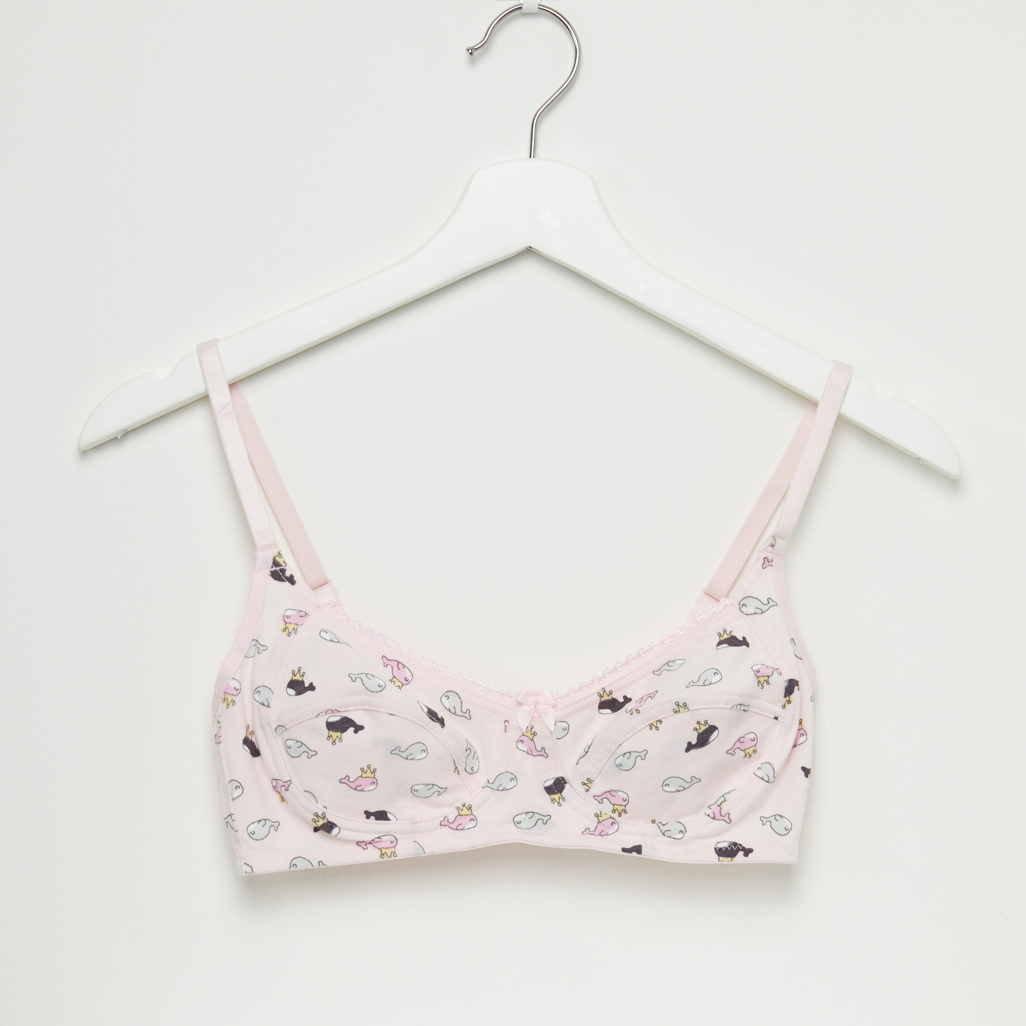 صدريّة بحمّالات قابلة للتعديل ومشبك إغلاق - طقم من قطعتين-women-clothing-lingerie-bras-image-2