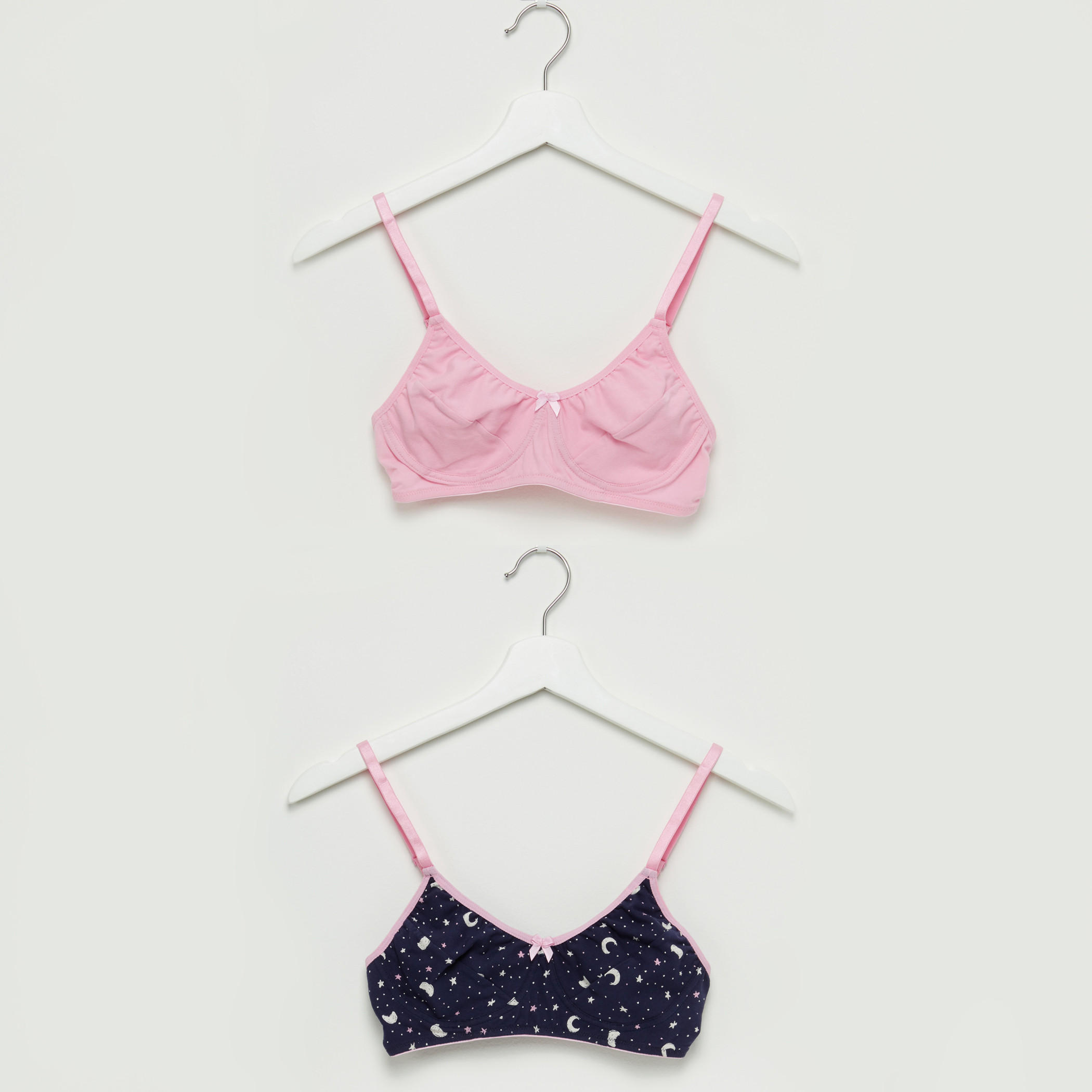 صدريّات غير مبطّنة بحمّالات قابلة للتعديل - طقم من قطعتين-women-clothing-lingerie-bras-image-1