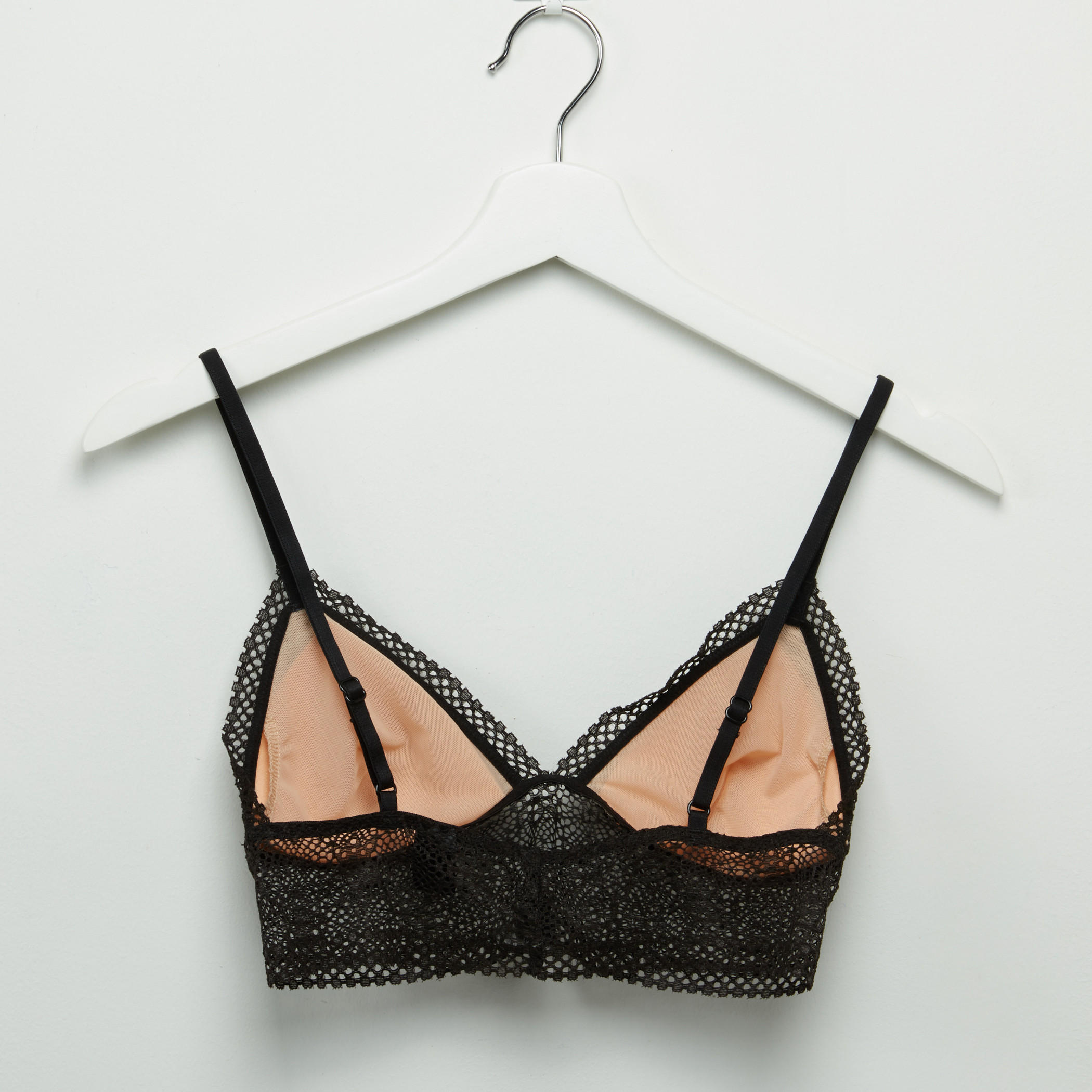 صدريّة بيكيني بمشبك إغلاق وتفاصيل دانتيل-women-clothing-lingerie-bras-image-2