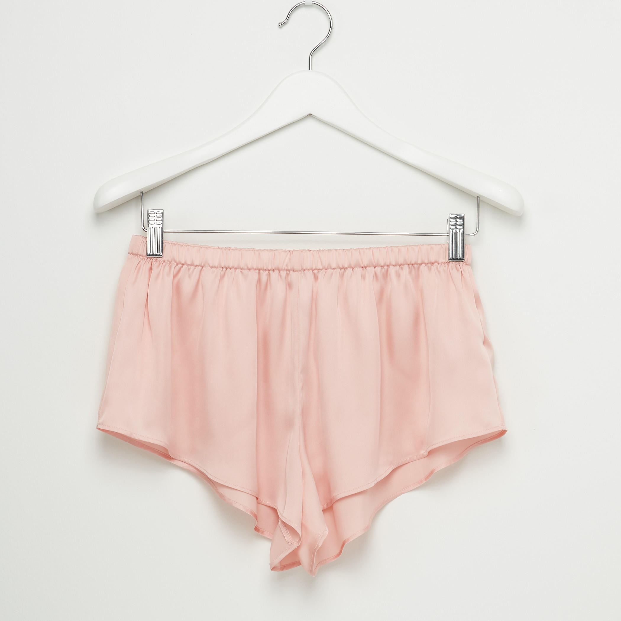 طقم شورت داخلي وبلوزة تانك بتفاصيل دانتيل-women-clothing-nightwear-pyjamas-longsets-image-4