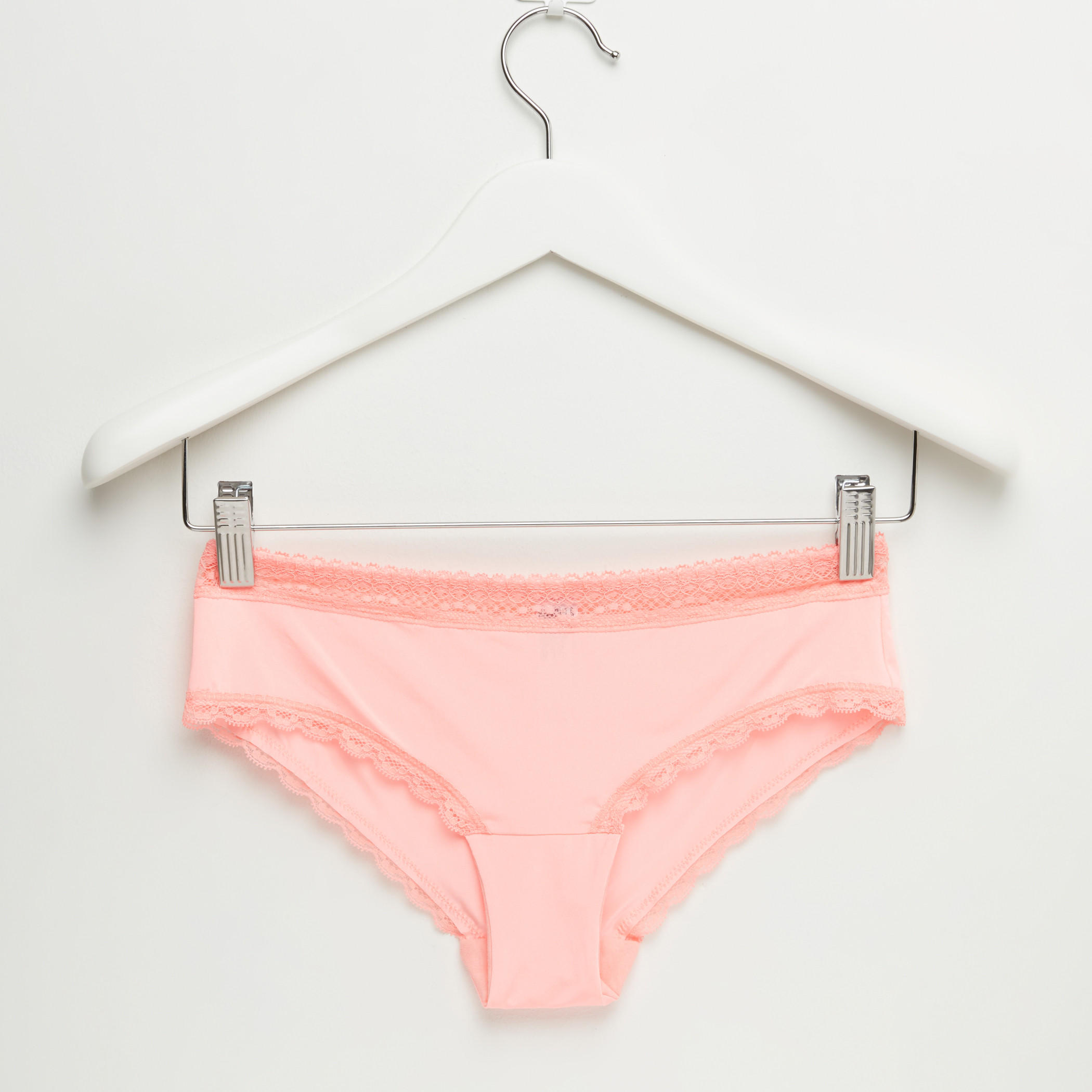 سراويل داخلية بخصر مطّاطي وتفاصيل دانتيل-women-clothing-lingerie-panties-image-1