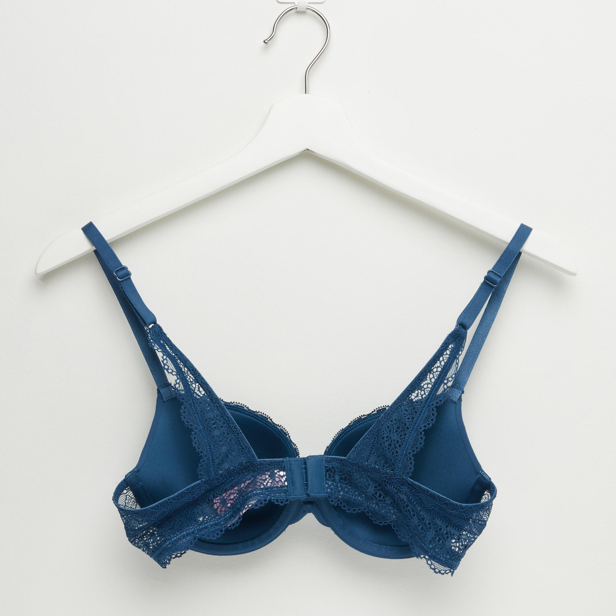 صدرية مبطّنة بتفاصيل دانتيل ومشبك إغلاق ناعم-women-clothing-lingerie-bras-image-2