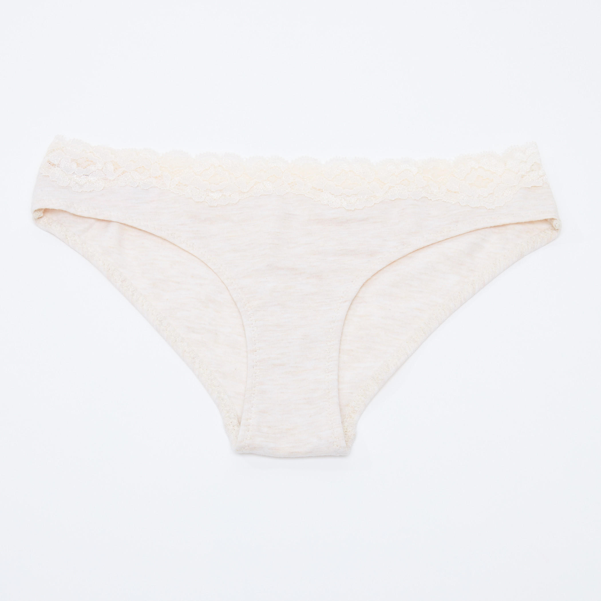 طقم سراويل بتفاصيل دانتيل وخصر مطاطي 3 قطع-women-clothing-lingerie-panties-image-2