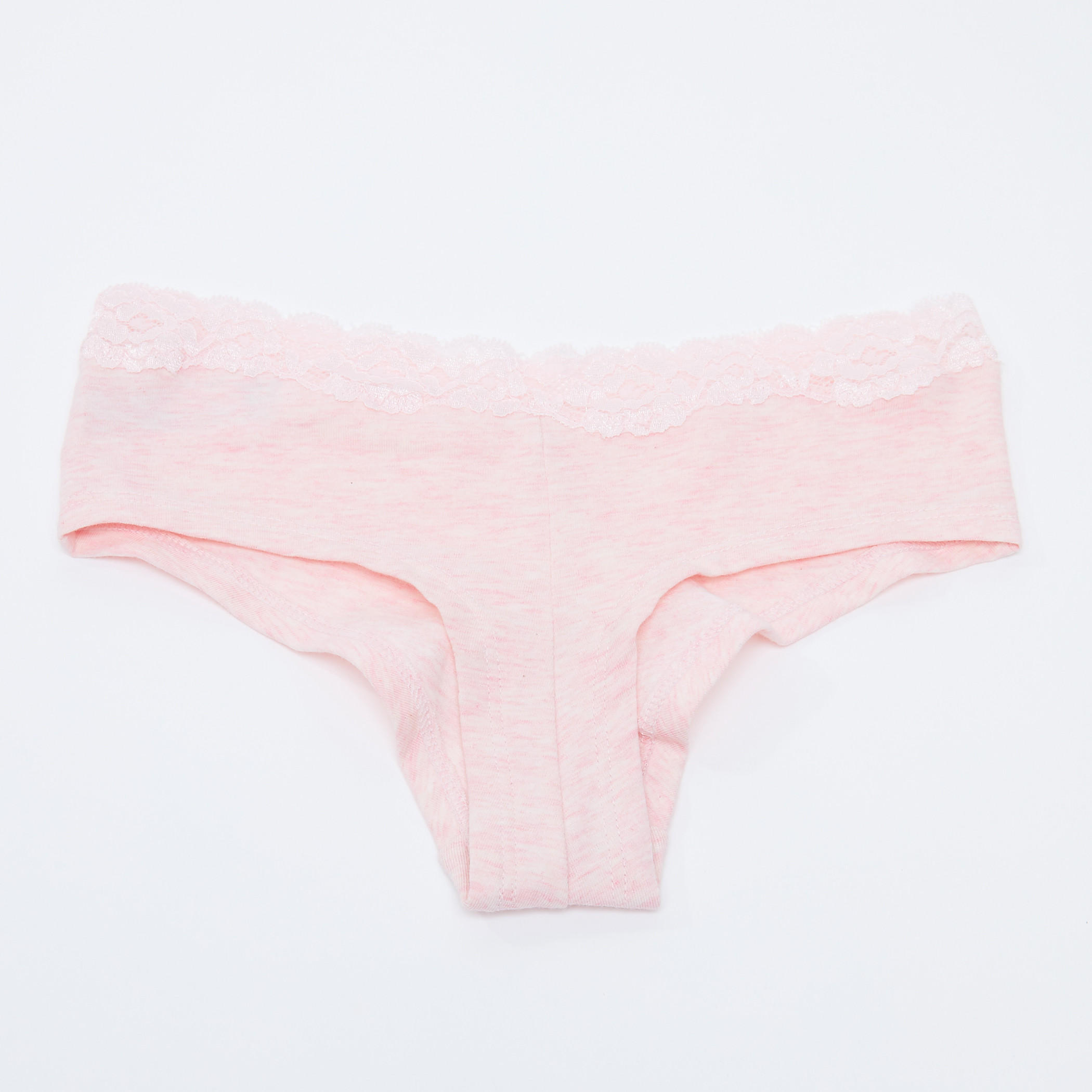 سراويل ثونج بتفاصيل دانتيل وخصر مطاطي 3 قطع-women-clothing-lingerie-panties-image-2