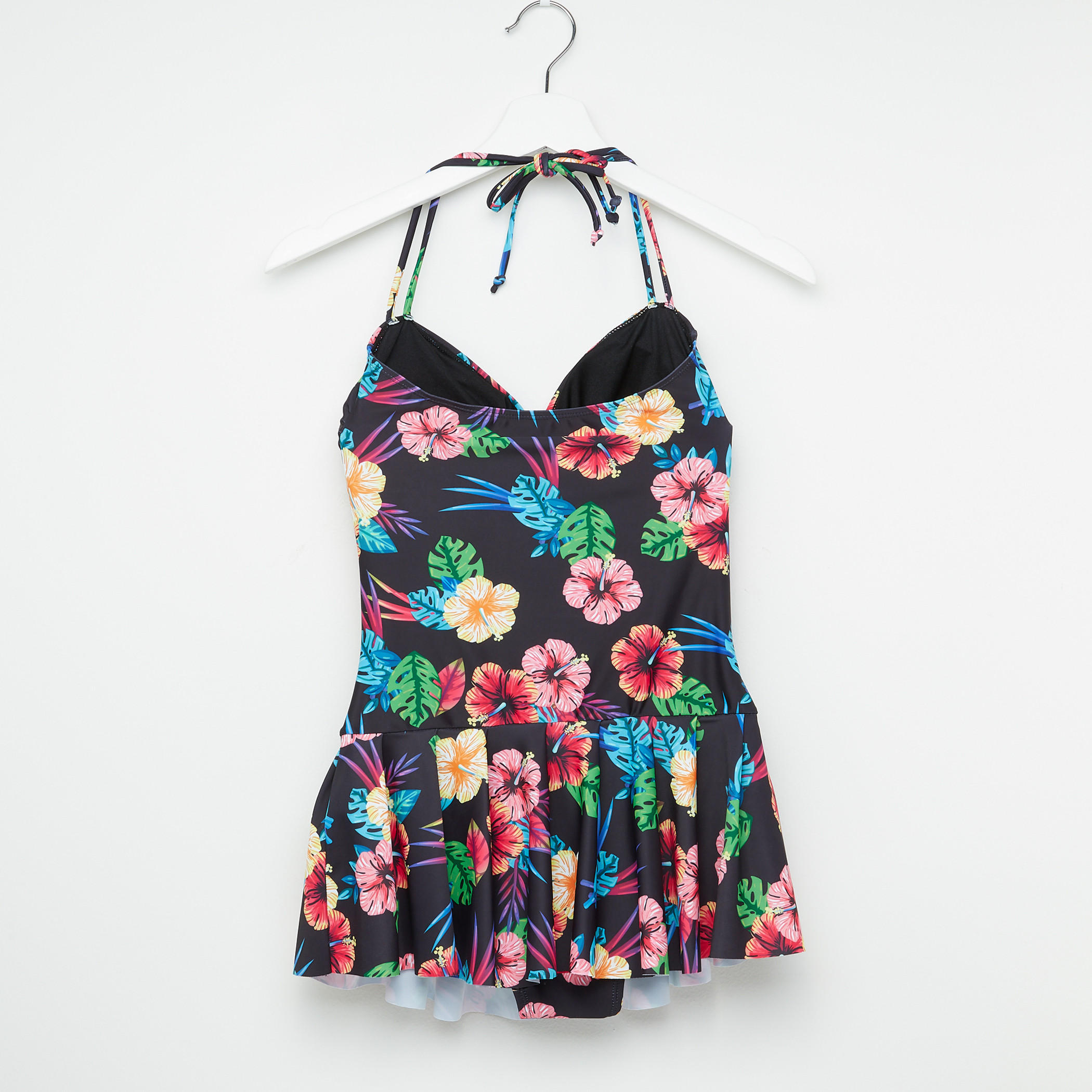 بدلة سباحة قطعة واحدة برباط إغلاق وطبعات-women-clothing-swimandbeach-swimsuits-image-2