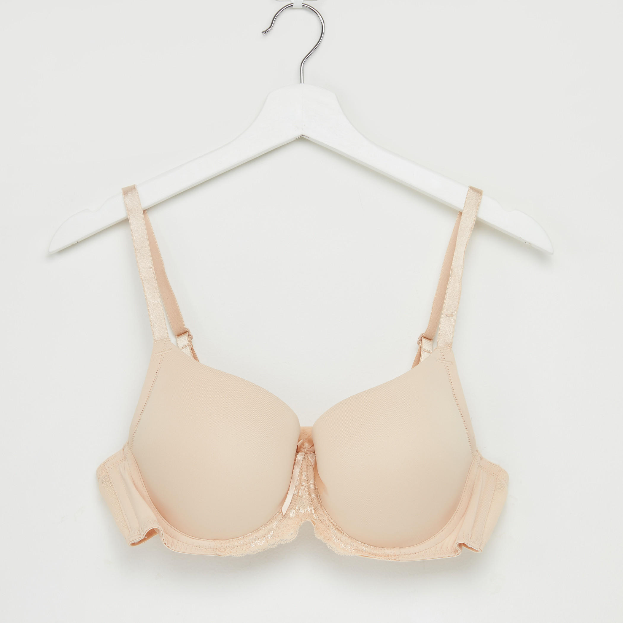 صدرية مبطنة بحمالات قابلة للتعديل ومشبك إغلاق-women-clothing-lingerie-bras-image-1