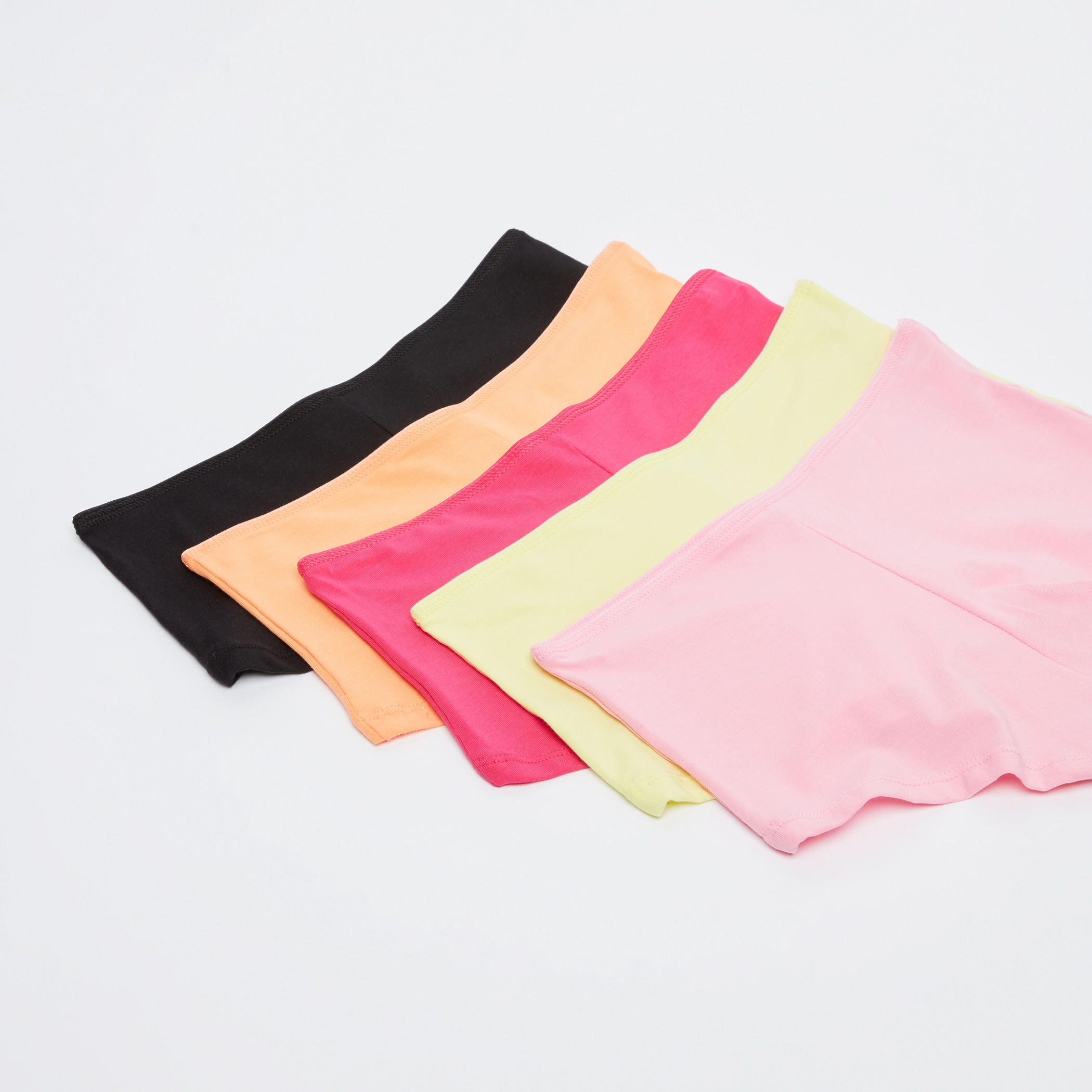 سراويل داخلية بخصر مطّاطي - طقم من 5 قطع-women-clothing-lingerie-panties-image-3