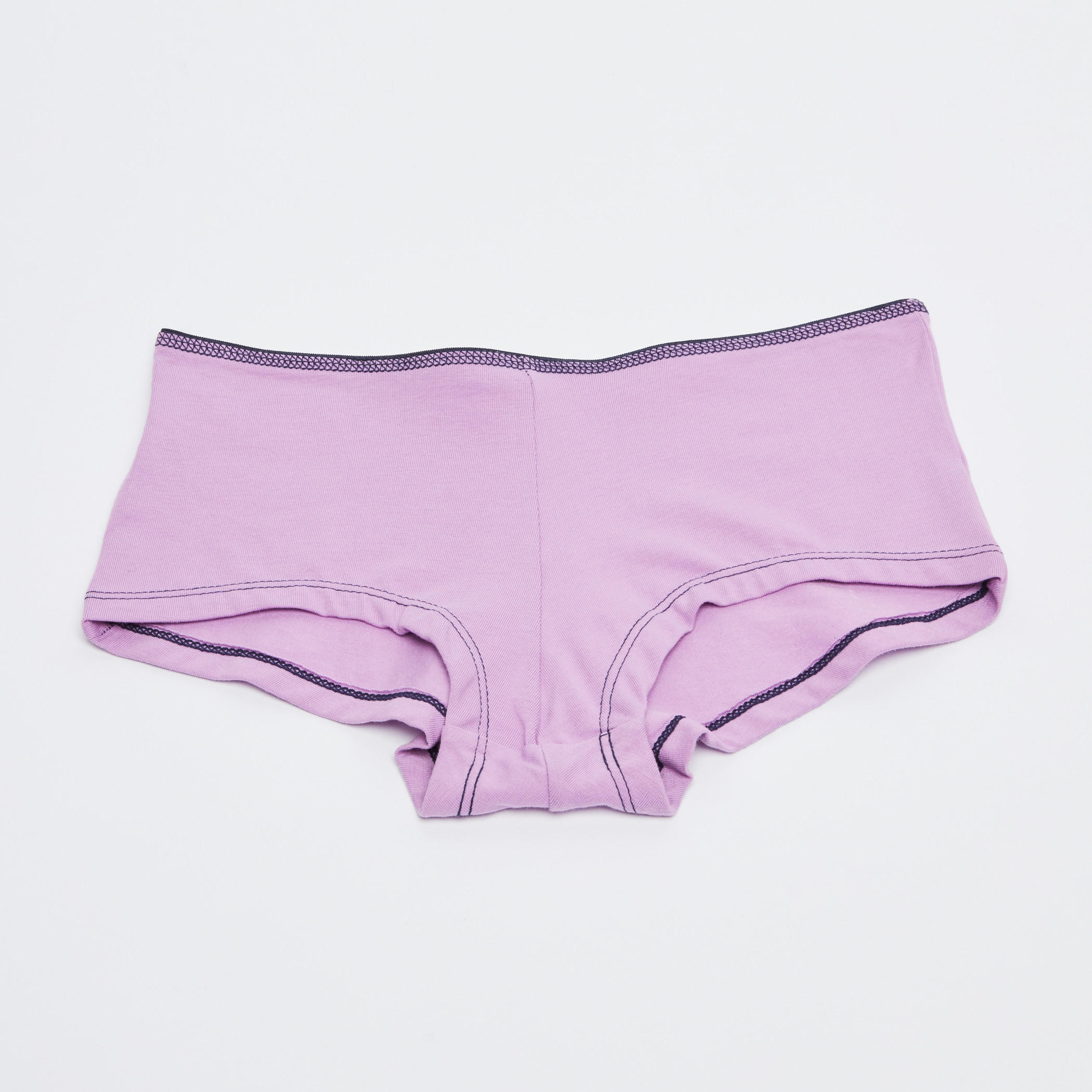 سراويل بوي شورت متنوعة بخصر مطّاطي - طقم من 5 قطع-women-clothing-lingerie-panties-image-2
