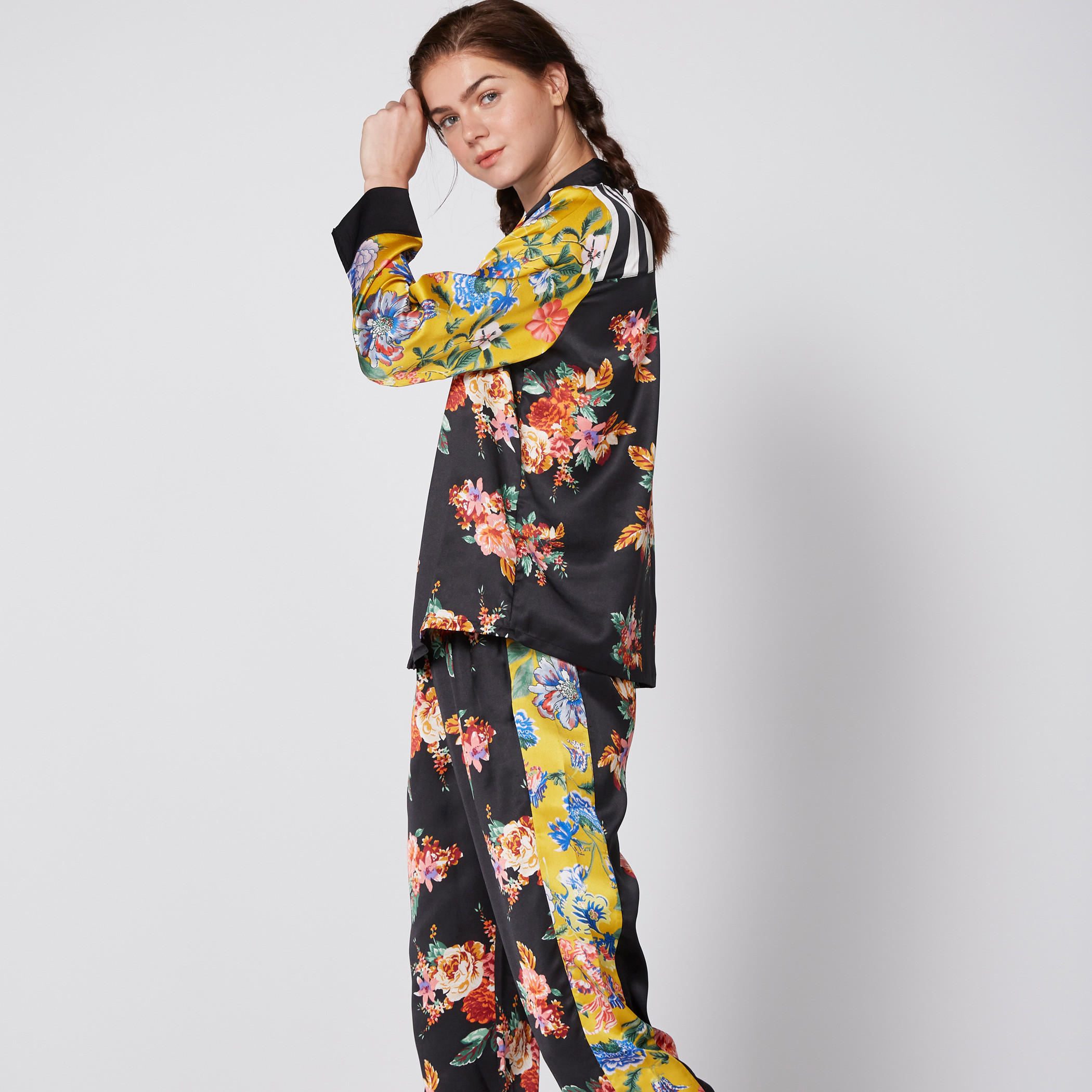 Printed Shirt and Pyjama Set-women-clothing-nightwear-pyjamas-longsets-image-3