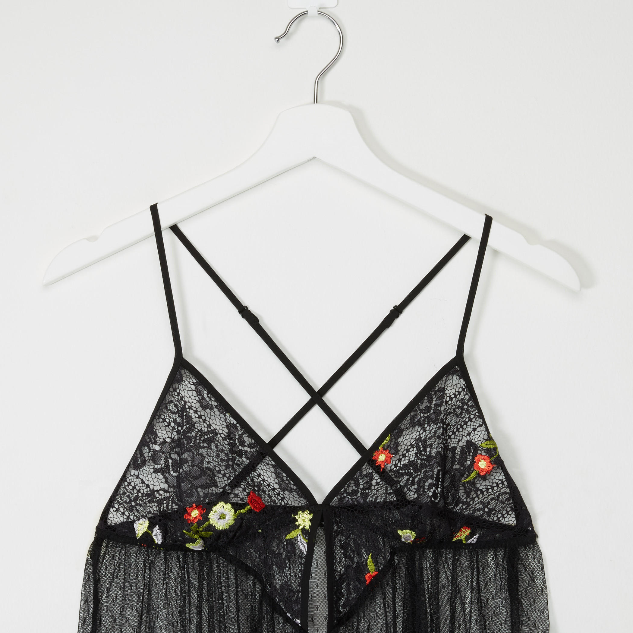 بيبي دول بتفاصيل دانتيل مع ثونج-women-clothing-lingerie-babydollsandbodysuits-image-6