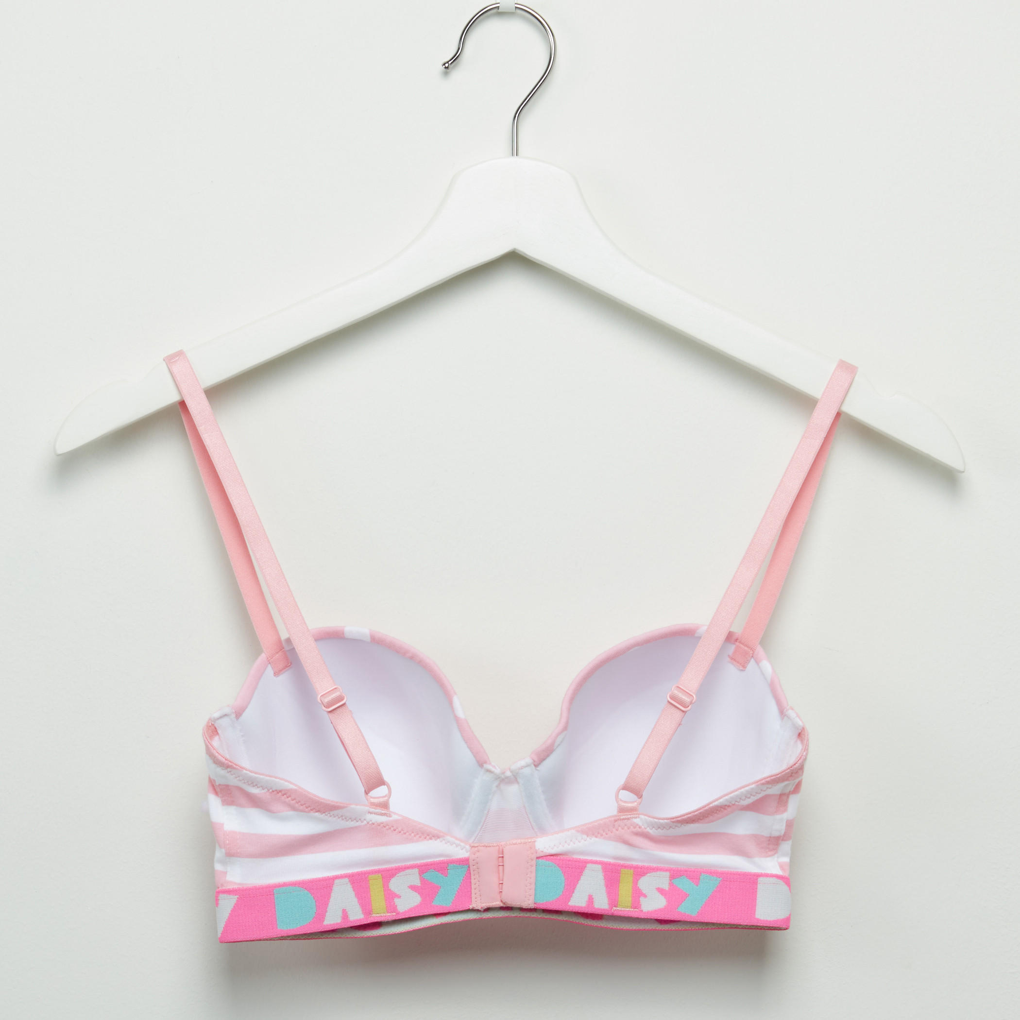 صدرية مبطّنة بمشبك إغلاق وطبعات ديزي داك-women-clothing-lingerie-bras-image-2