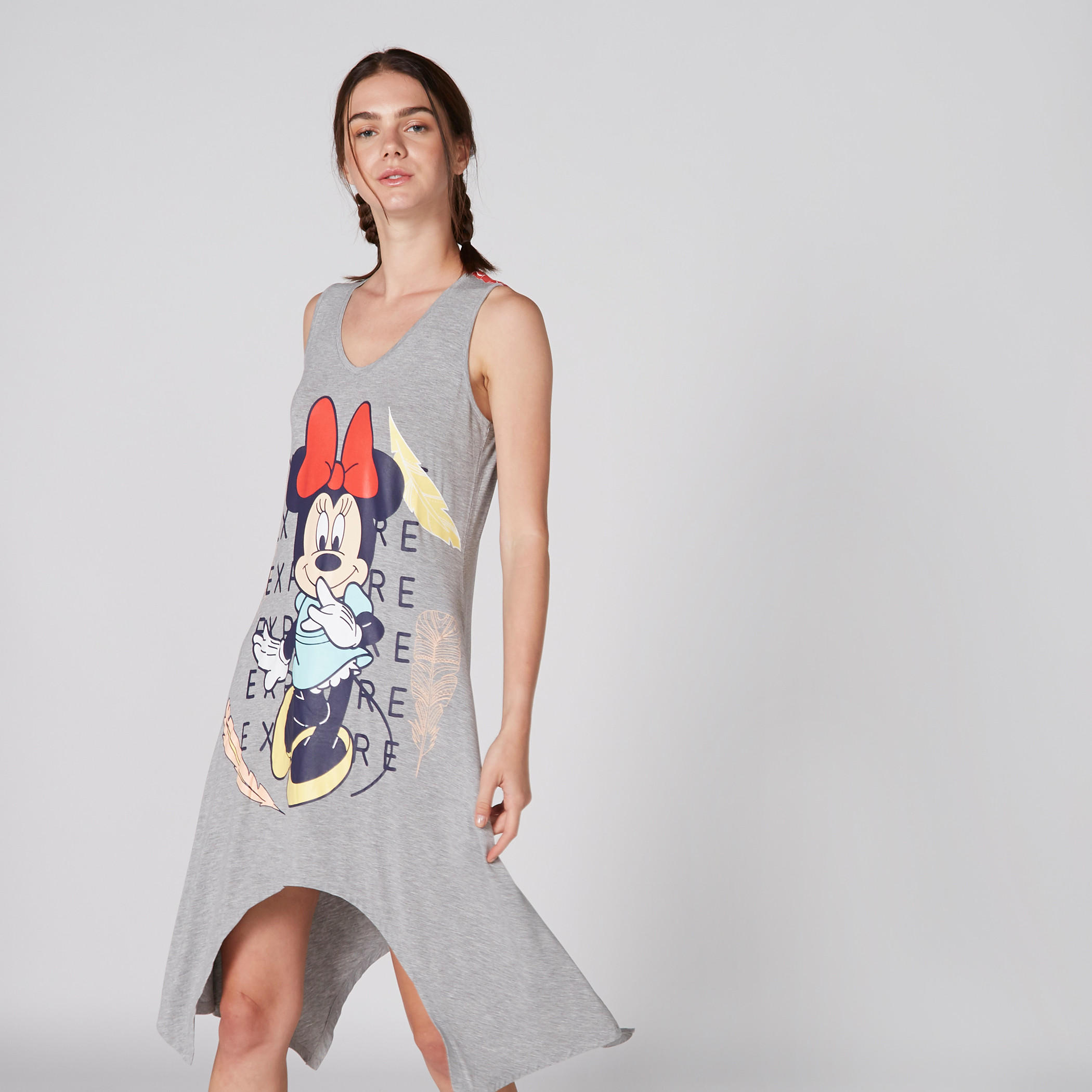 قميص نوم دون أكمام بياقة عميقة وطبعات ميني ماوس-women-clothing-nightwear-pyjamas-tops-image-3