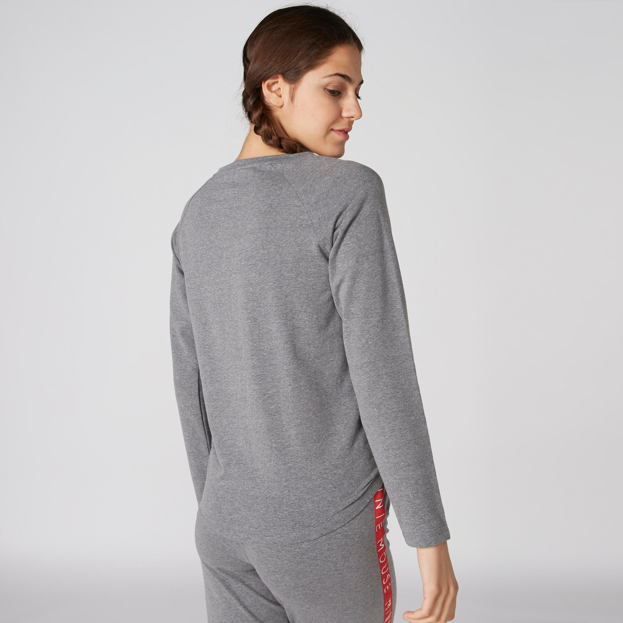 سويت شيرت بأكمام طويلة وطبعات ميني ماوس ودايزي داك-women-clothing-nightwear-pyjamas-longsets-image-2