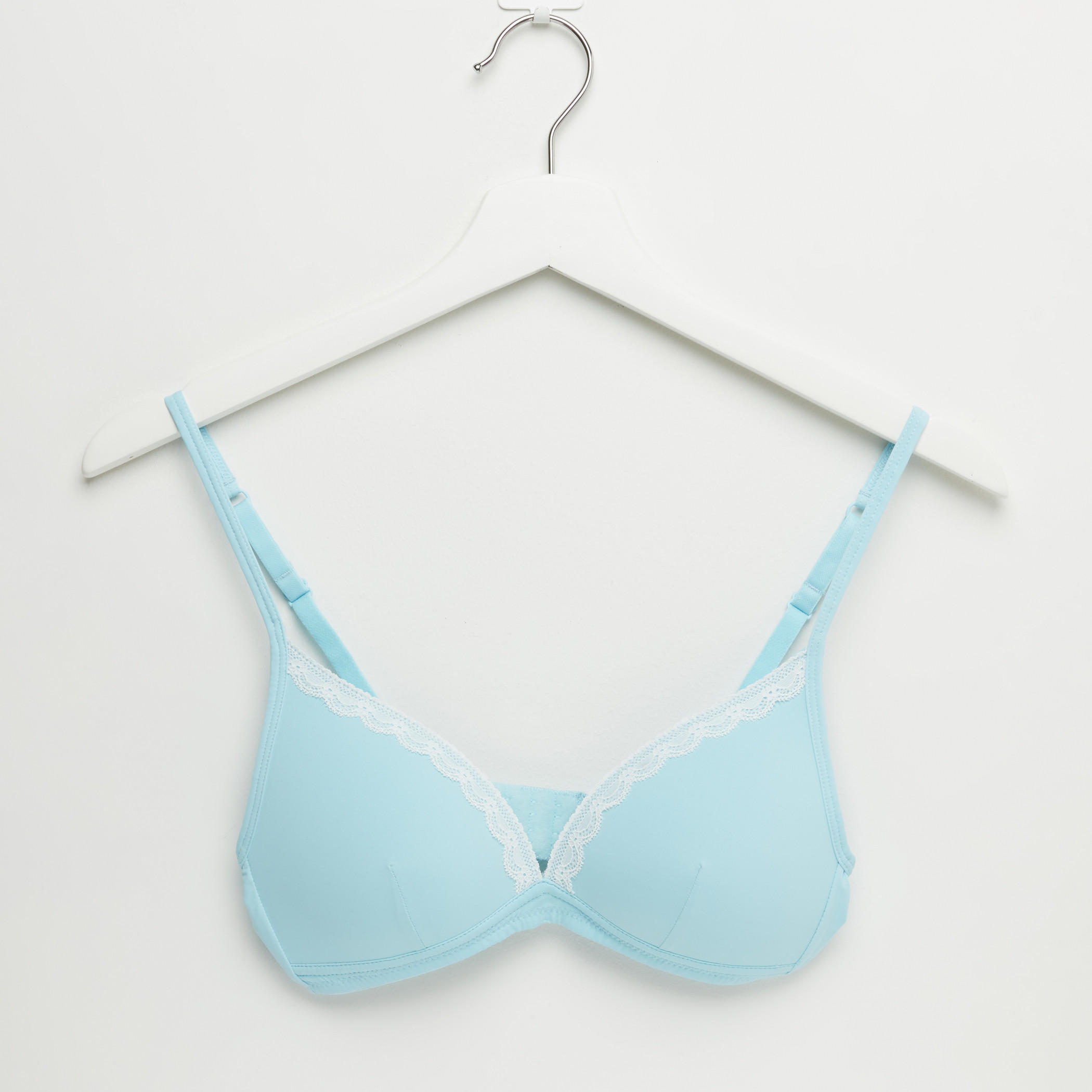 صدريّة مبطّنة بتفاصيل دانتيل ومشبك إغلاق ناعم - طقم من قطعتين-women-clothing-lingerie-bras-image-4