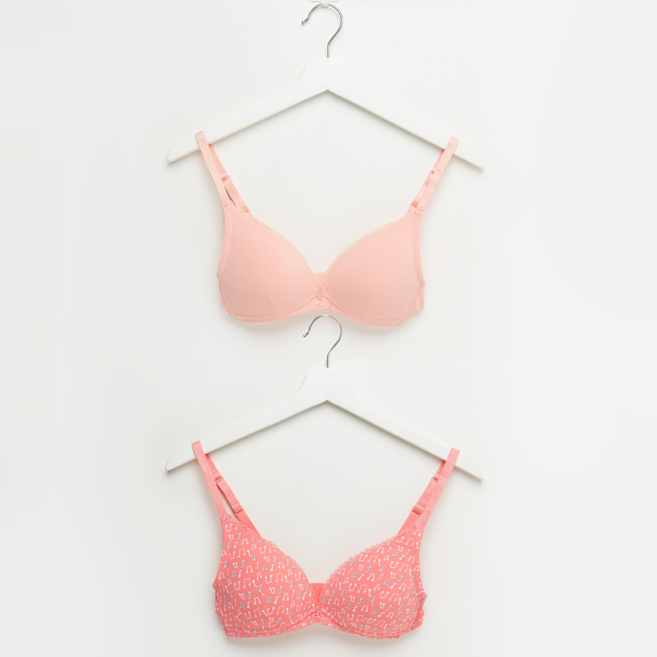 صدرية مبطّنة بمشبك إغلاق - طقم من قطعتين-women-clothing-lingerie-bras-image-1