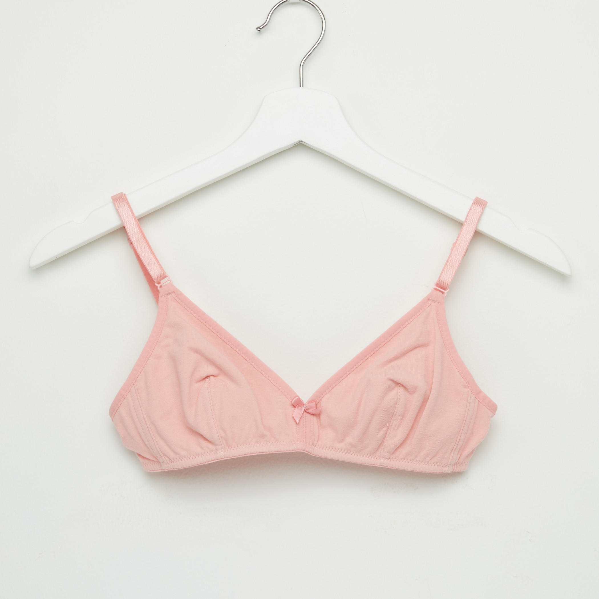صدريّة بمشبك إغلاق ناعم وحمالات قابلة للتعديل - طقم من قطعتين متنوعتين-women-clothing-lingerie-bras-image-4