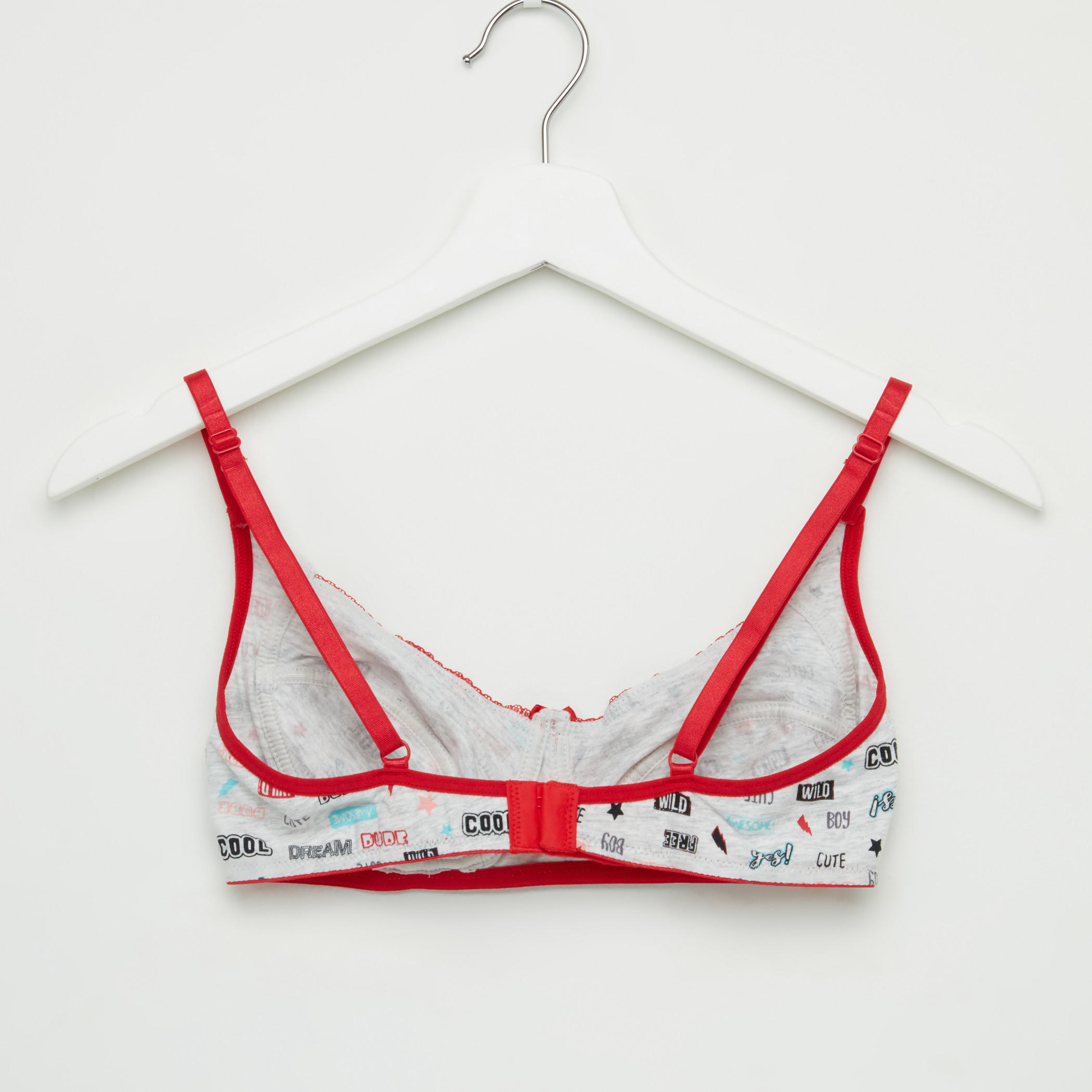 صدريّة بحمّالات قابلة للتعديل وتفاصيل دانتيل - طقم من قطعتين-women-clothing-lingerie-bras-image-3