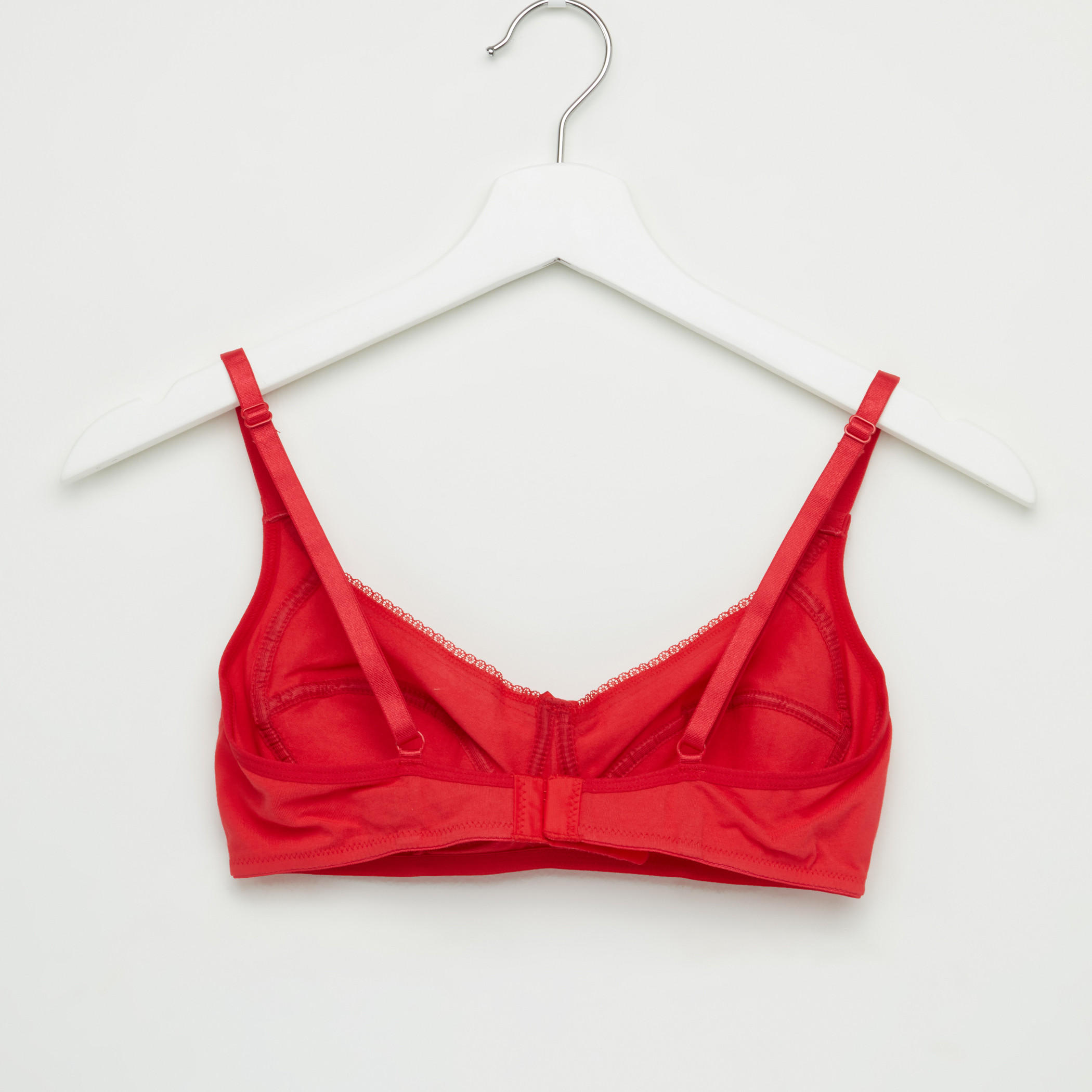 صدريّة بحمّالات قابلة للتعديل وتفاصيل دانتيل - طقم من قطعتين-women-clothing-lingerie-bras-image-5