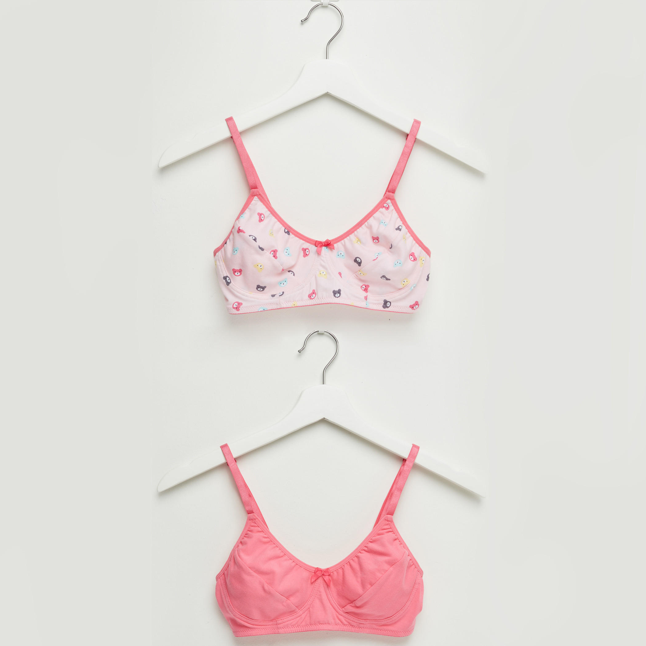 طقم صدريات متنوعة بمشبك إغلاق من قطعتين-women-clothing-lingerie-bras-image-1