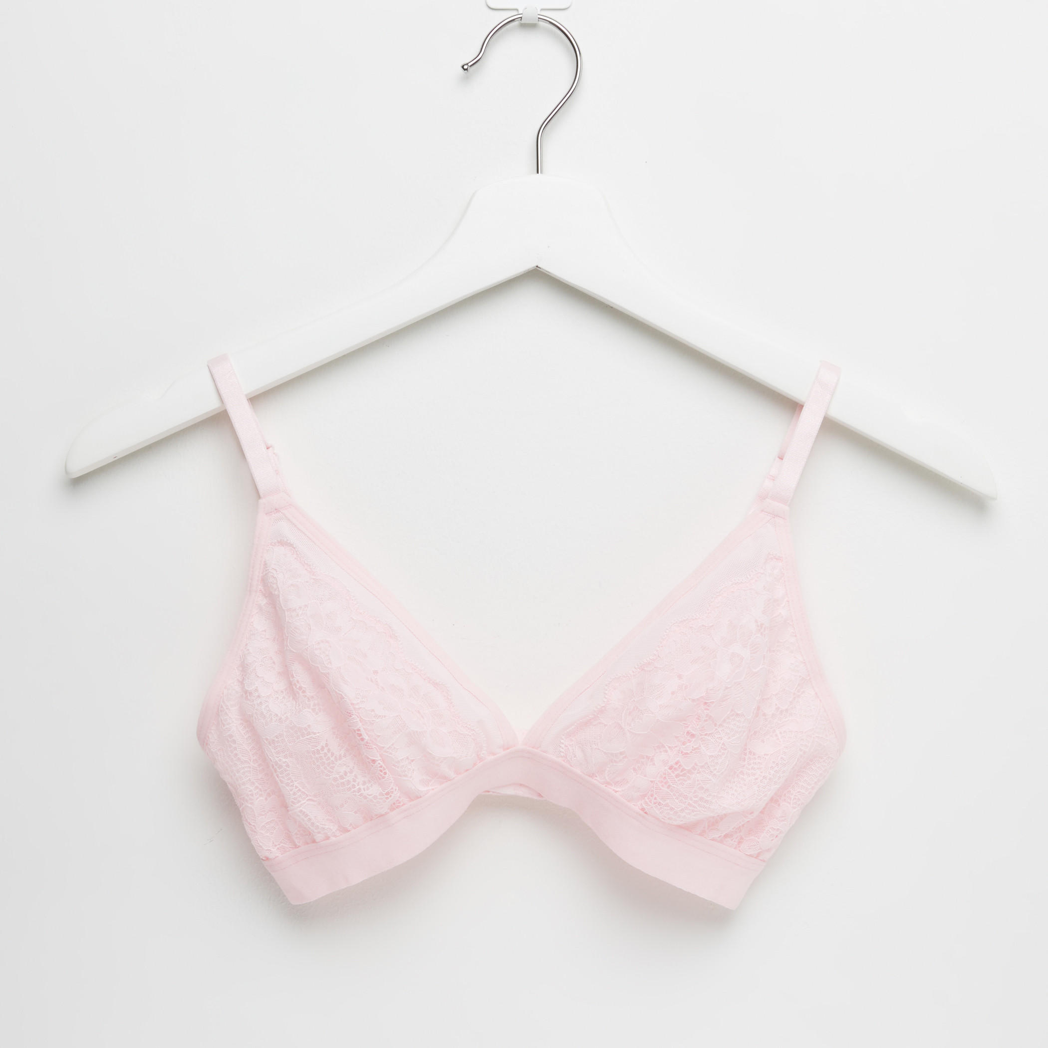 صدريّة بحمّالات قابلة للتعديل وتفاصيل دانتيل - طقم من قطعتين-women-clothing-lingerie-bras-image-4