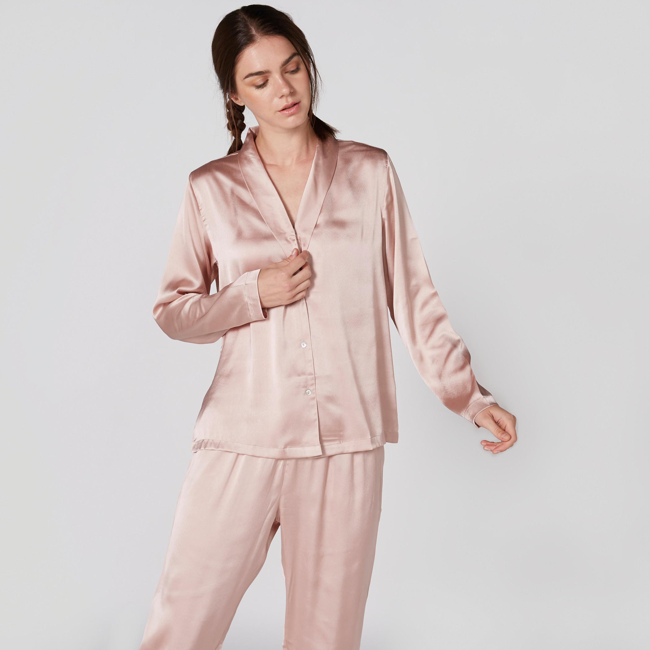 Long Sleeves Shirt and Pyjama Set-women-clothing-nightwear-pyjamas-longsets-image-4