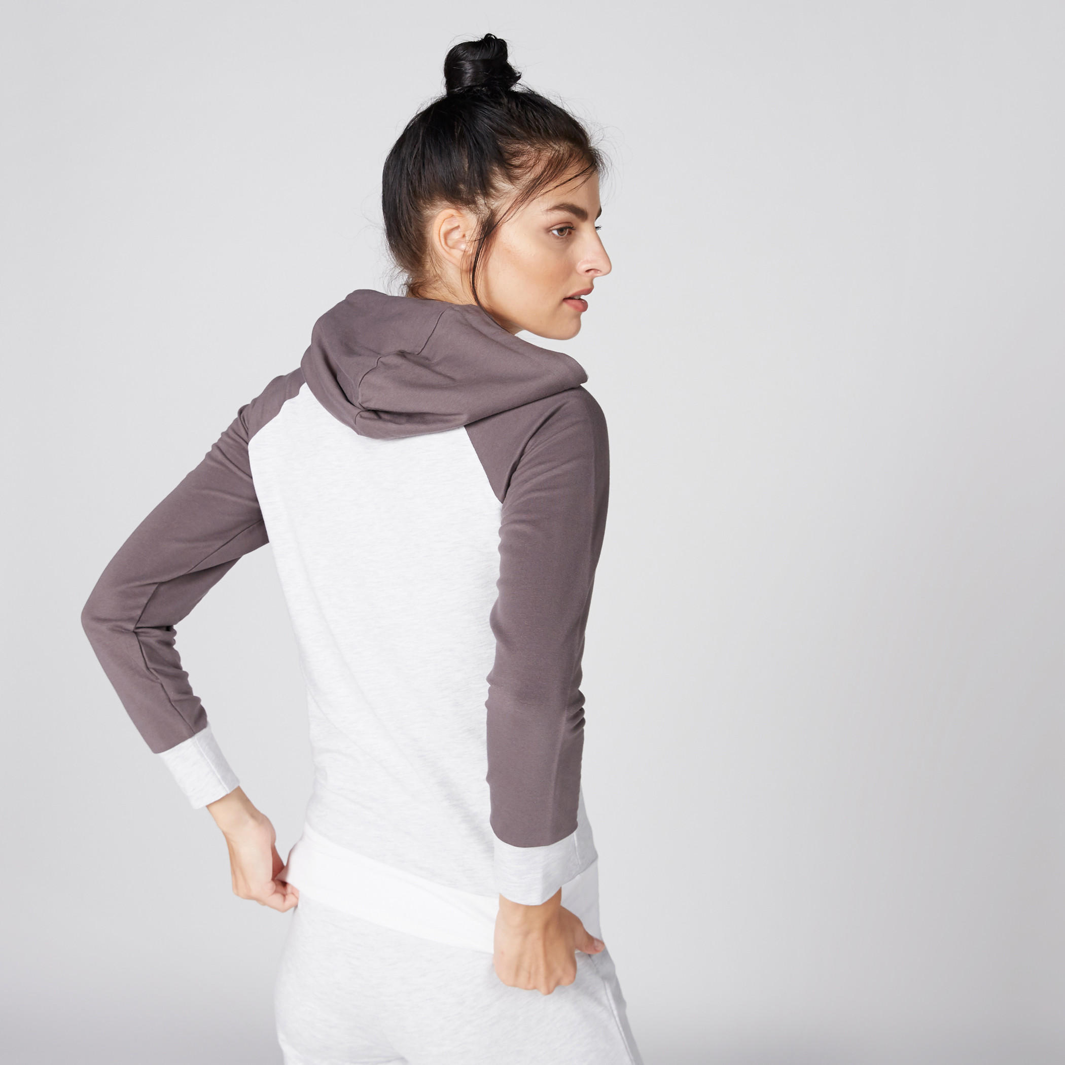 جاكيت بقبعة وسحاب إغلاق وطبعات سنوبي-women-clothing-nightwear-pyjamas-tops-image-3