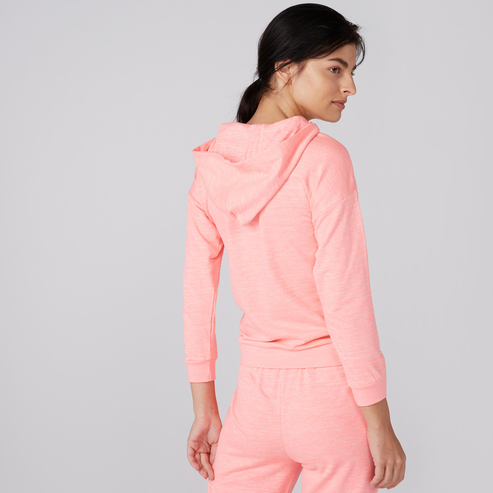 سويت شيرت بأكمام طويلة وقبعة وطبعات توم أند جيري-women-clothing-nightwear-pyjamas-tops-image-2
