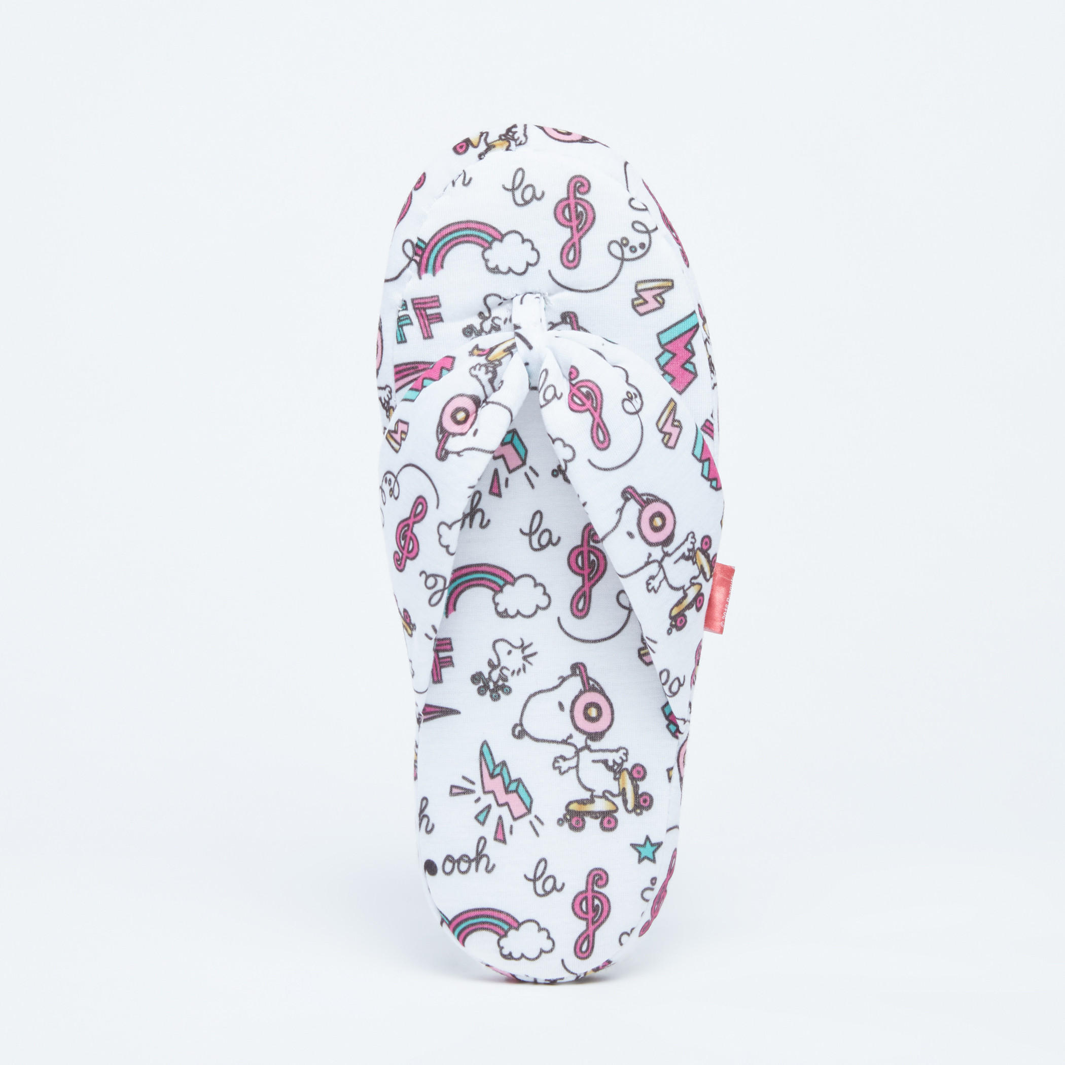 Printed Flip Flops with Broad Straps-women-clothing-nightwear-bedroomslippers-image-3