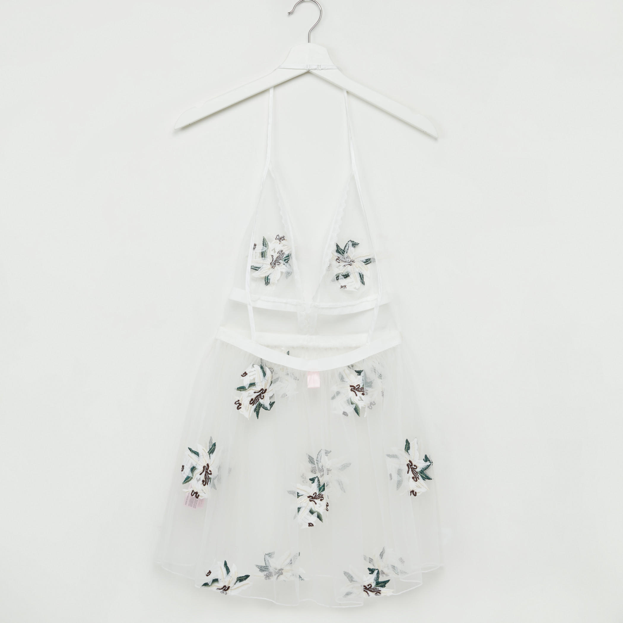 بيبي دول دانتيل بياقة هالتر مع ثونج-women-clothing-nightwear-nighties-image-3