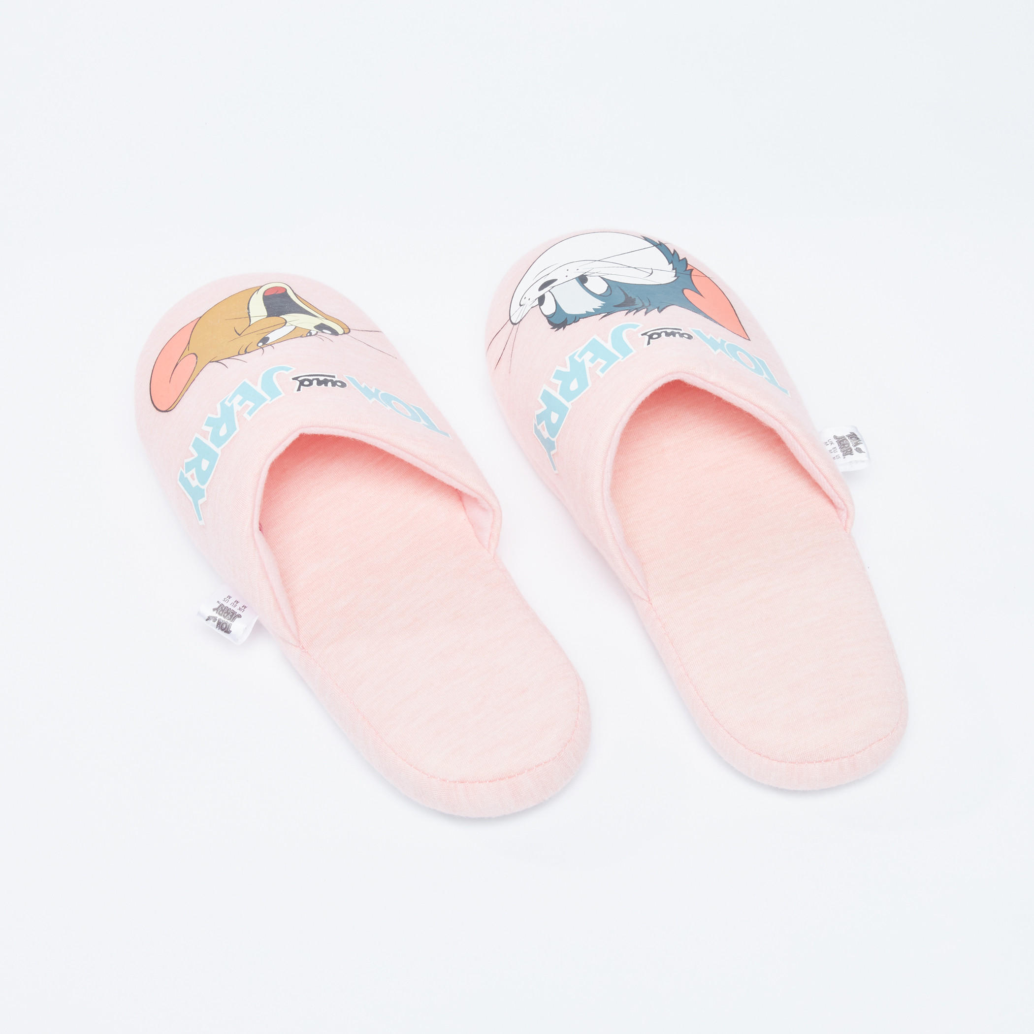 Tom and Jerry Printed Bedroom Slides-women-clothing-nightwear-bedroomslippers-image-3