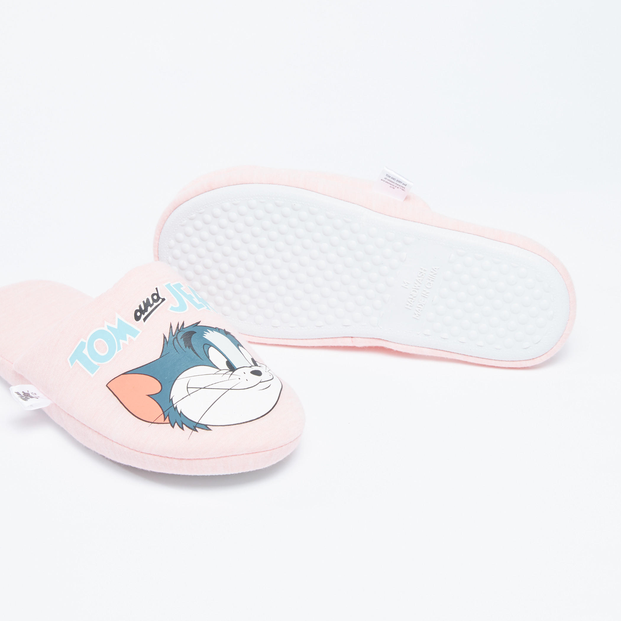 Tom and Jerry Printed Bedroom Slides-women-clothing-nightwear-bedroomslippers-image-5