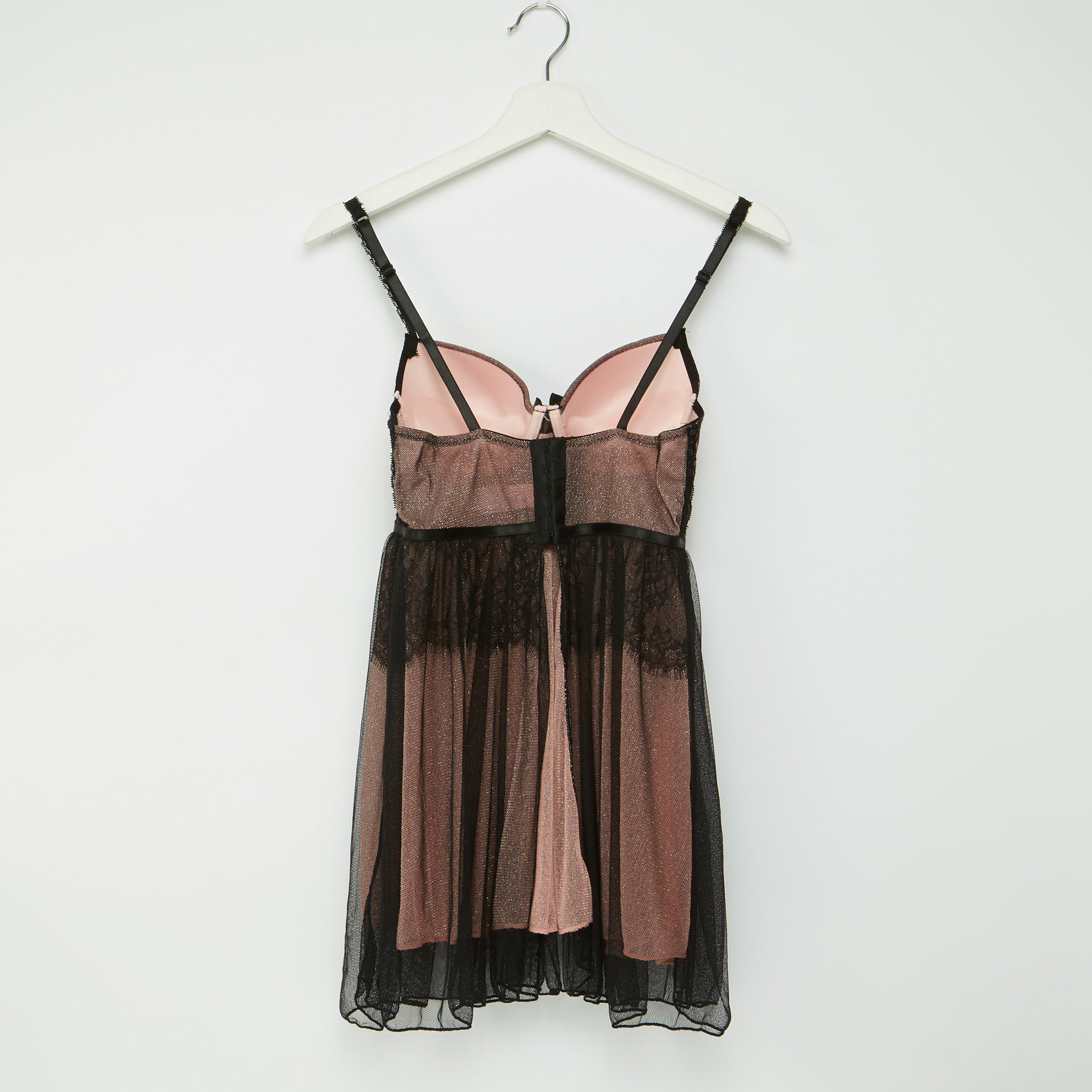 بيبي دول بتفاصيل دانتيل مع ثونج-women-clothing-lingerie-babydollsandbodysuits-image-3