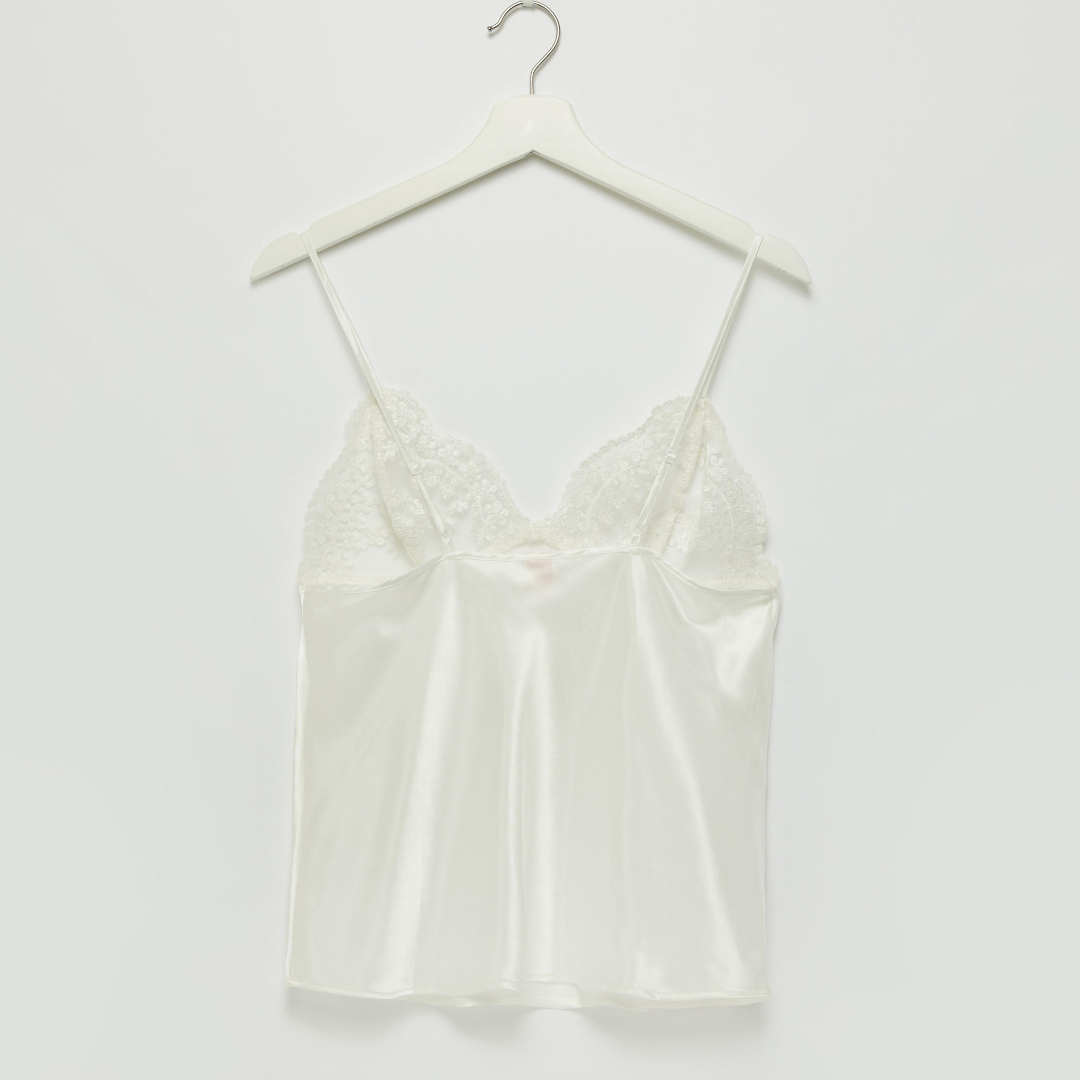 Embellished Lace Detail Camisole-women-clothing-nightwear-pyjamas-tops-image-2