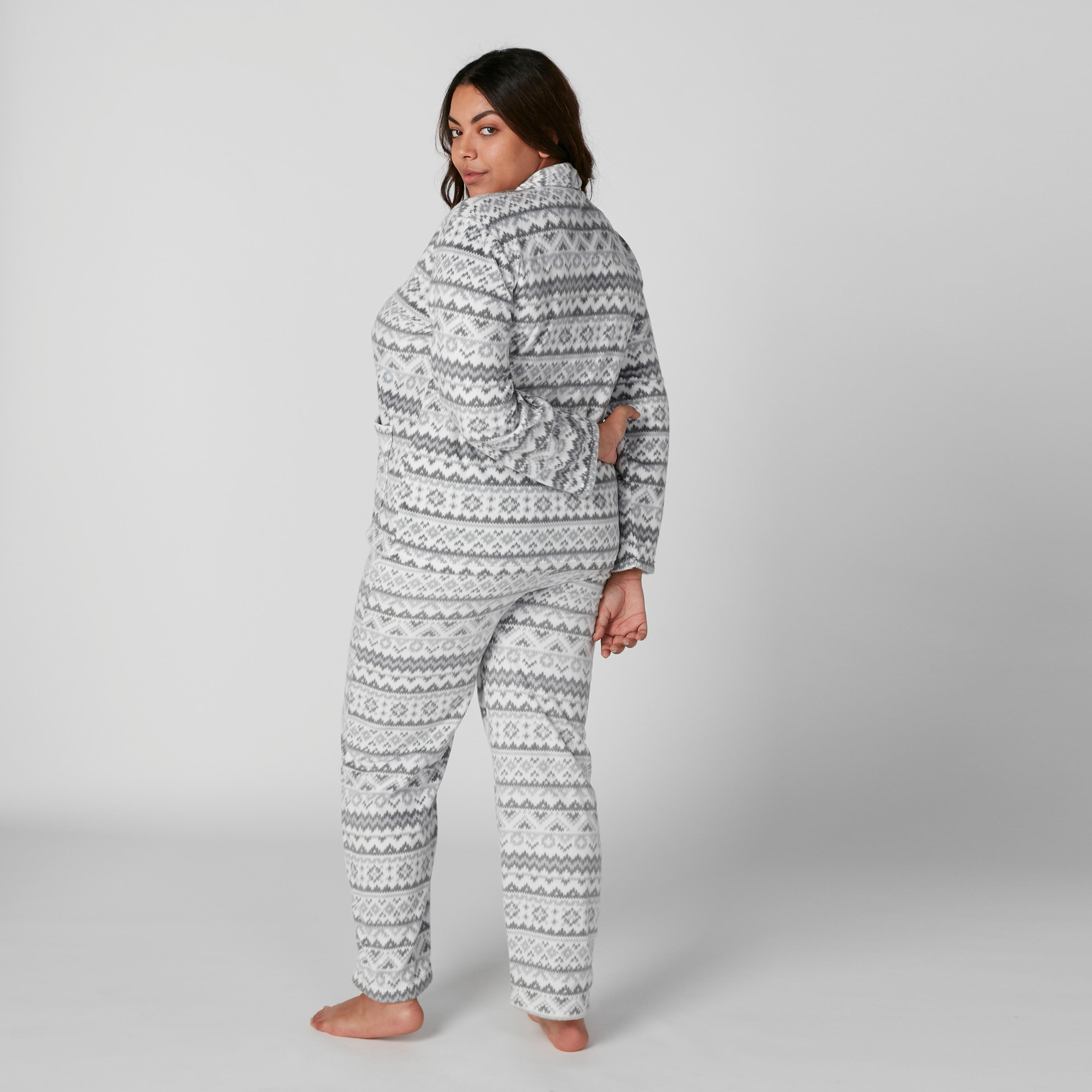 طقم بنطال بيجاما وقميص بأكمام طويلة وطبعات-women-clothing-nightwear-pyjamas-longsets-image-2