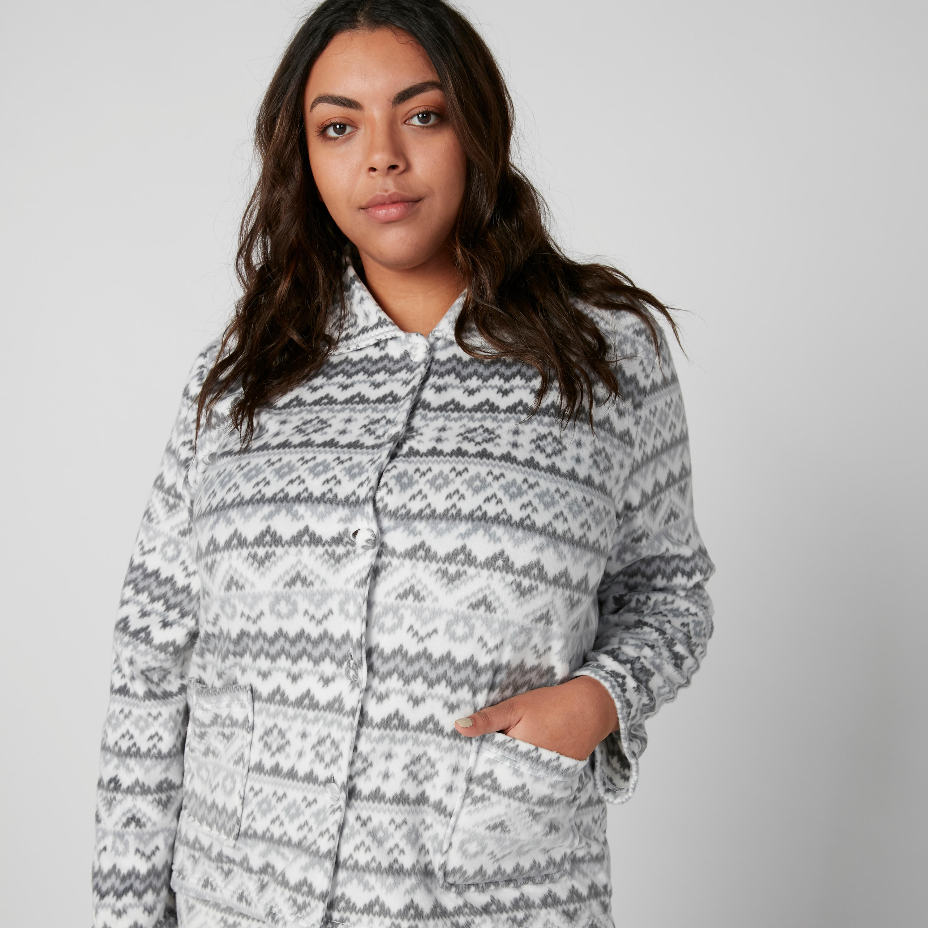 طقم بنطال بيجاما وقميص بأكمام طويلة وطبعات-women-clothing-nightwear-pyjamas-longsets-image-4