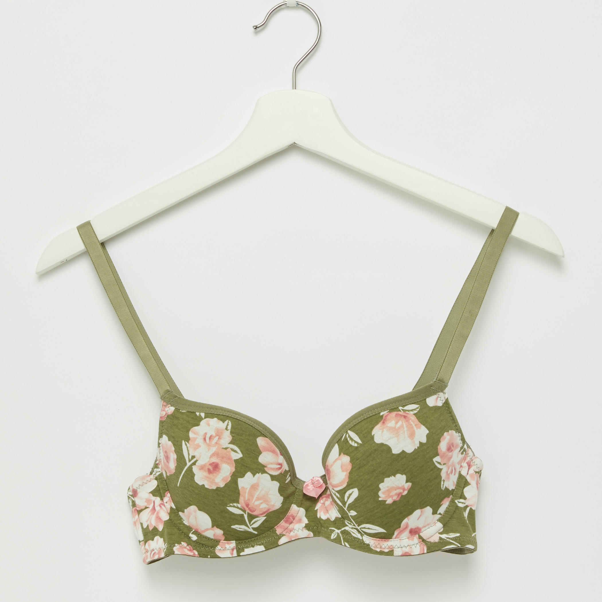 صدرية مبطنة بخطافة إغلاق وطبعات أزهار-women-clothing-lingerie-bras-image-1