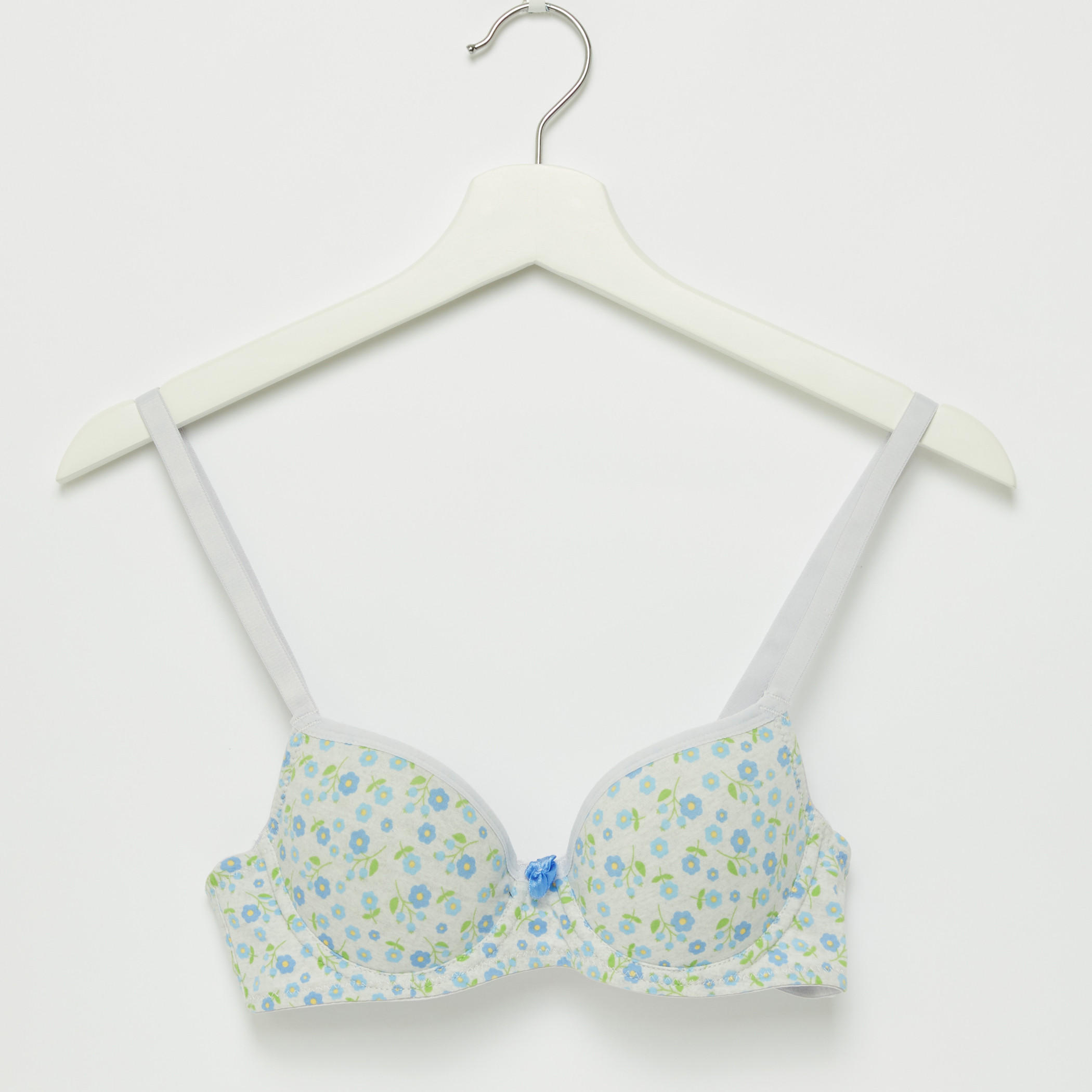 صدريّة مبطّنة بمشبك إغلاق وفيونكة وطبعات-women-clothing-lingerie-bras-image-1