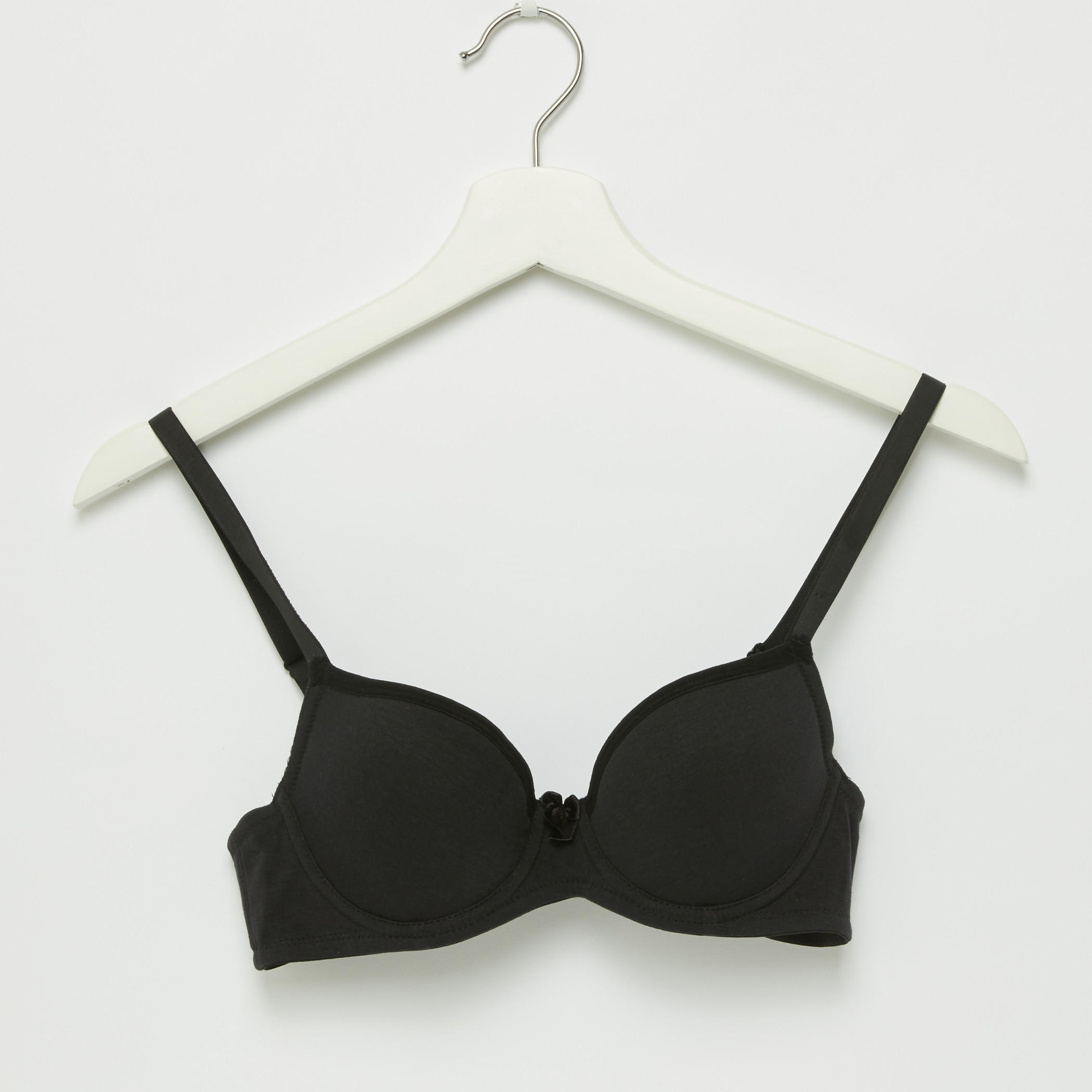 صدرية تيشيرت مبطنة بخطّافة إغلاق وفيونكة-women-clothing-lingerie-bras-image-1