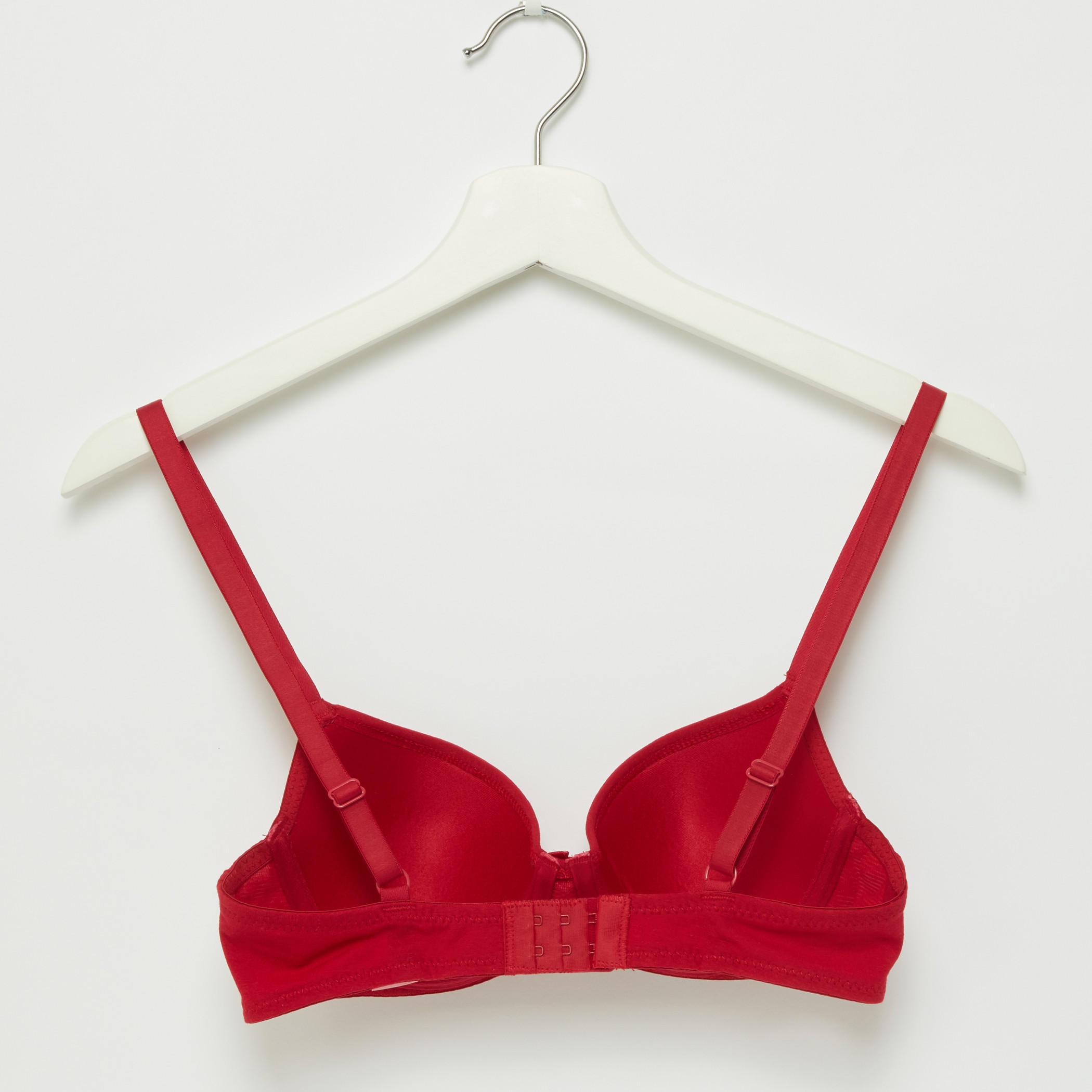 صدرية تيشيرت مبطنة بخطّافة إغلاق وفيونكة-women-clothing-lingerie-bras-image-2