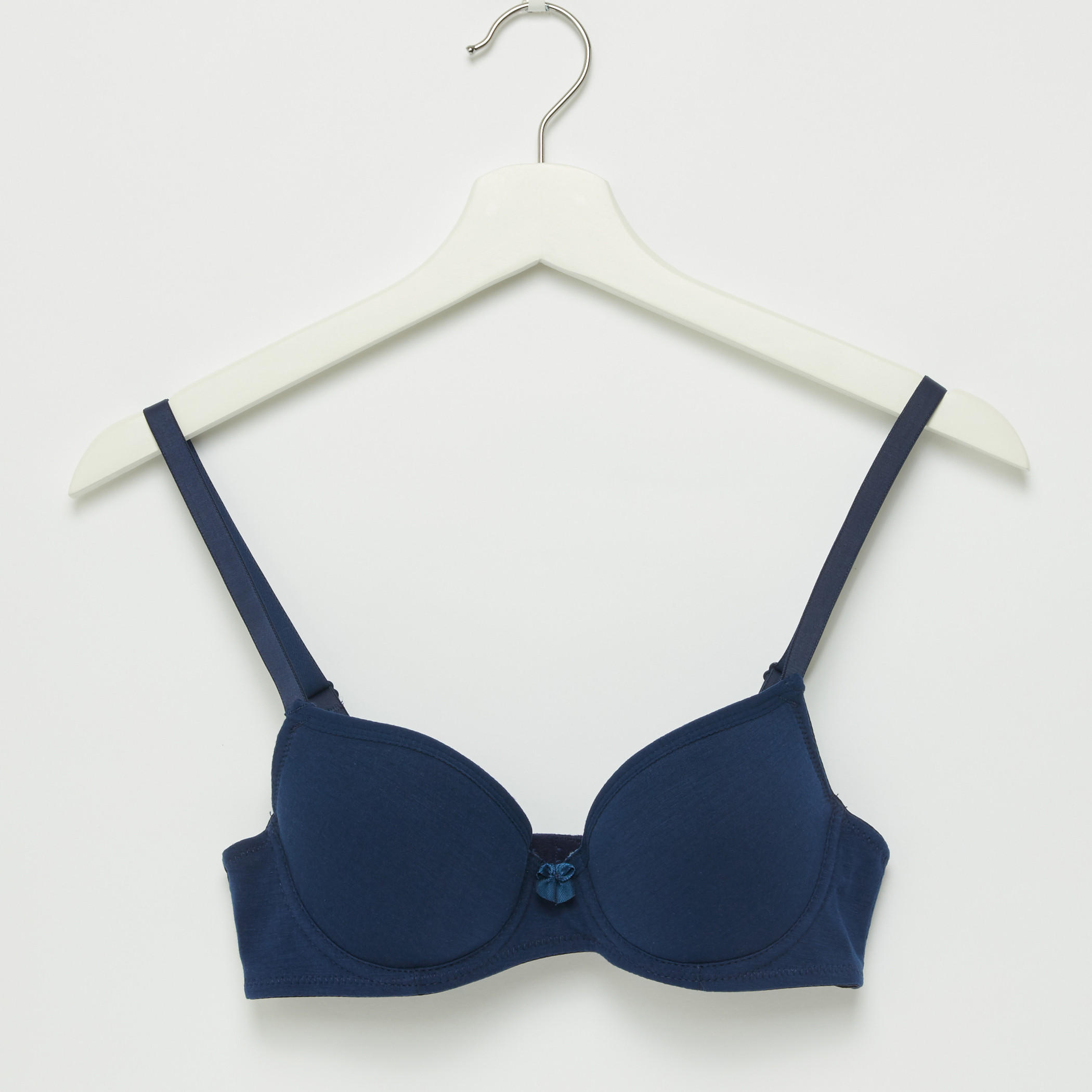 صدرية تيشيرت مبطنة بخطّافة إغلاق-women-clothing-lingerie-bras-image-1