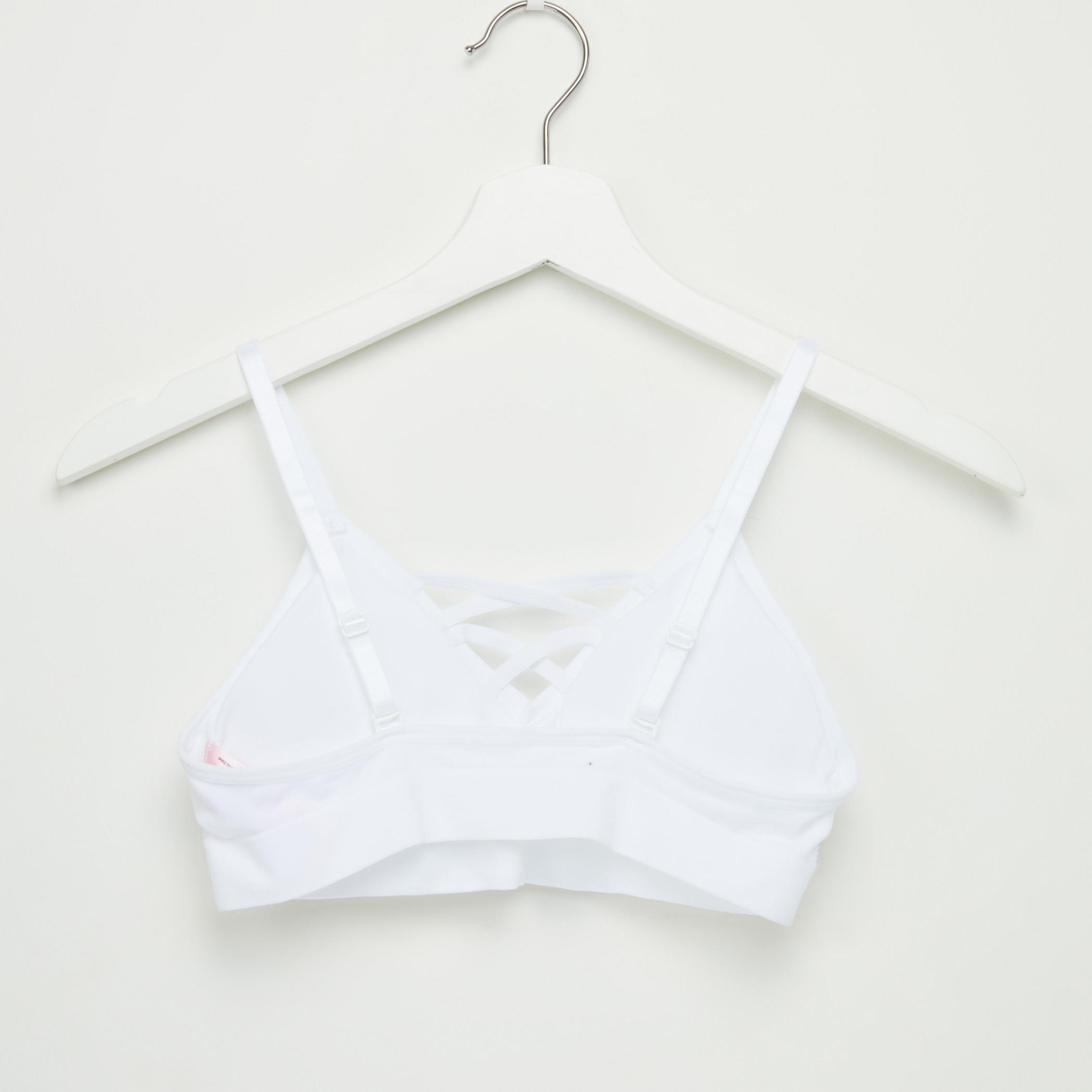 صدريّة بحمّالات قابلة للتعديل وحمّالة متقاطعة - طقم من قطعتين-women-clothing-lingerie-bras-image-5